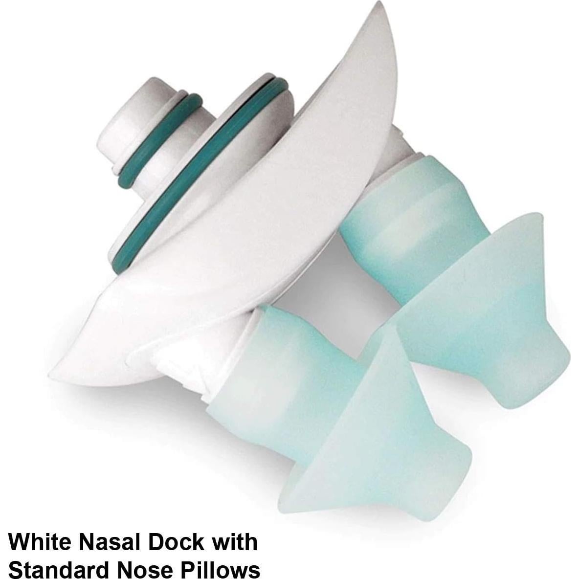 Combo Almohadilla Nasal y Dock Nasal Navage Blanco Estándar