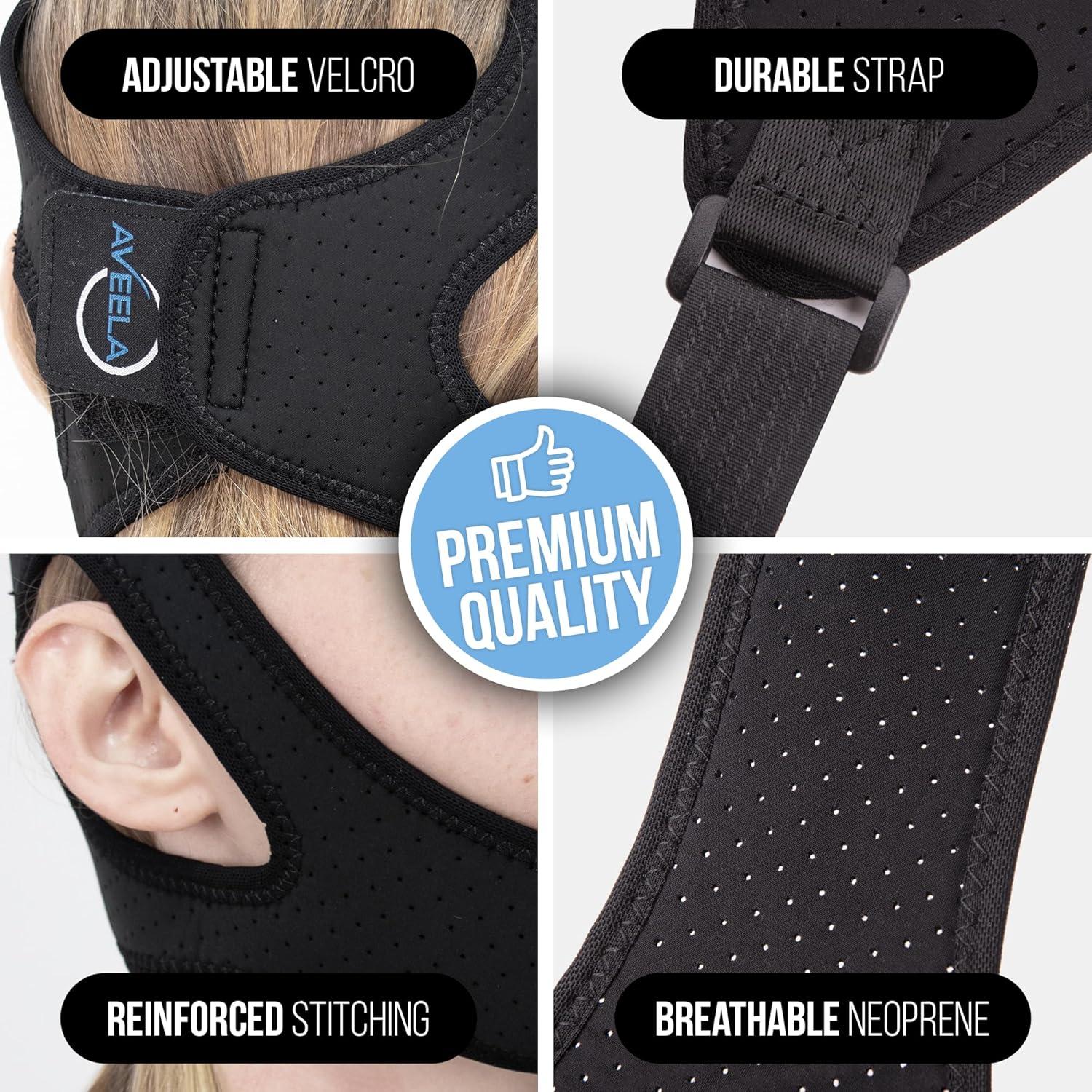 Correa Anti Ronquidos Aveela Mediana para Dormir