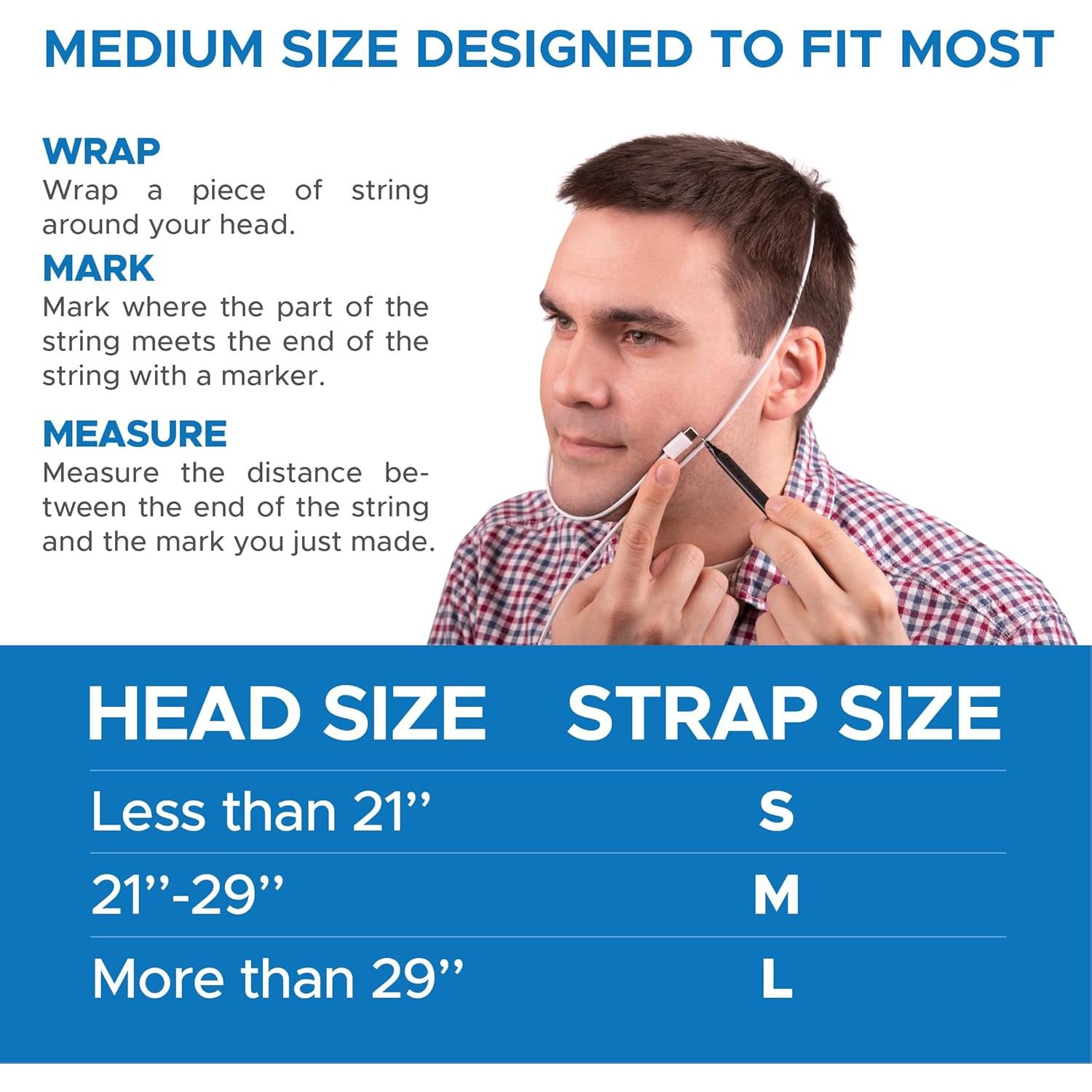 Correa Anti Ronquidos Aveela Mediana para Dormir