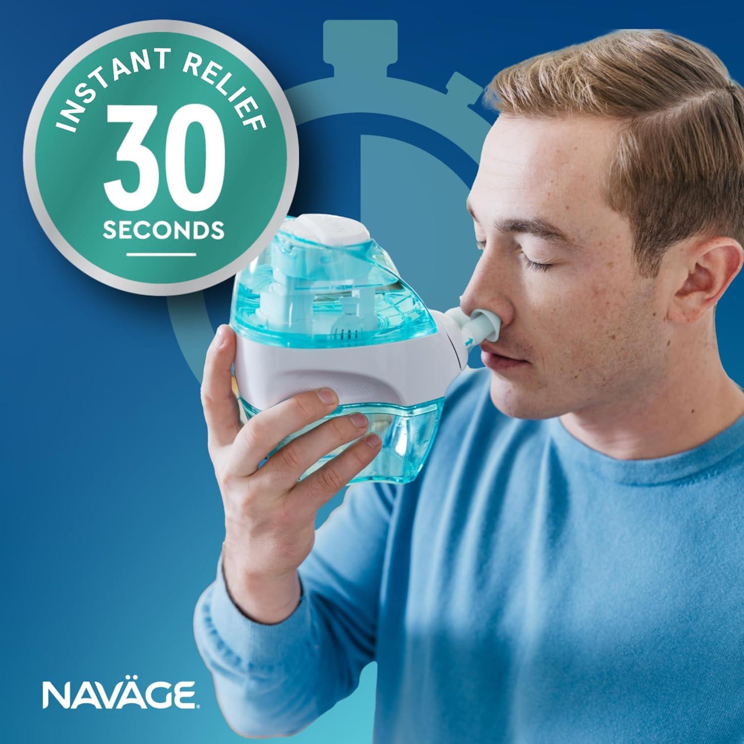 Kit de Irrigación Nasal Navage con 30 Cápsulas de Sal