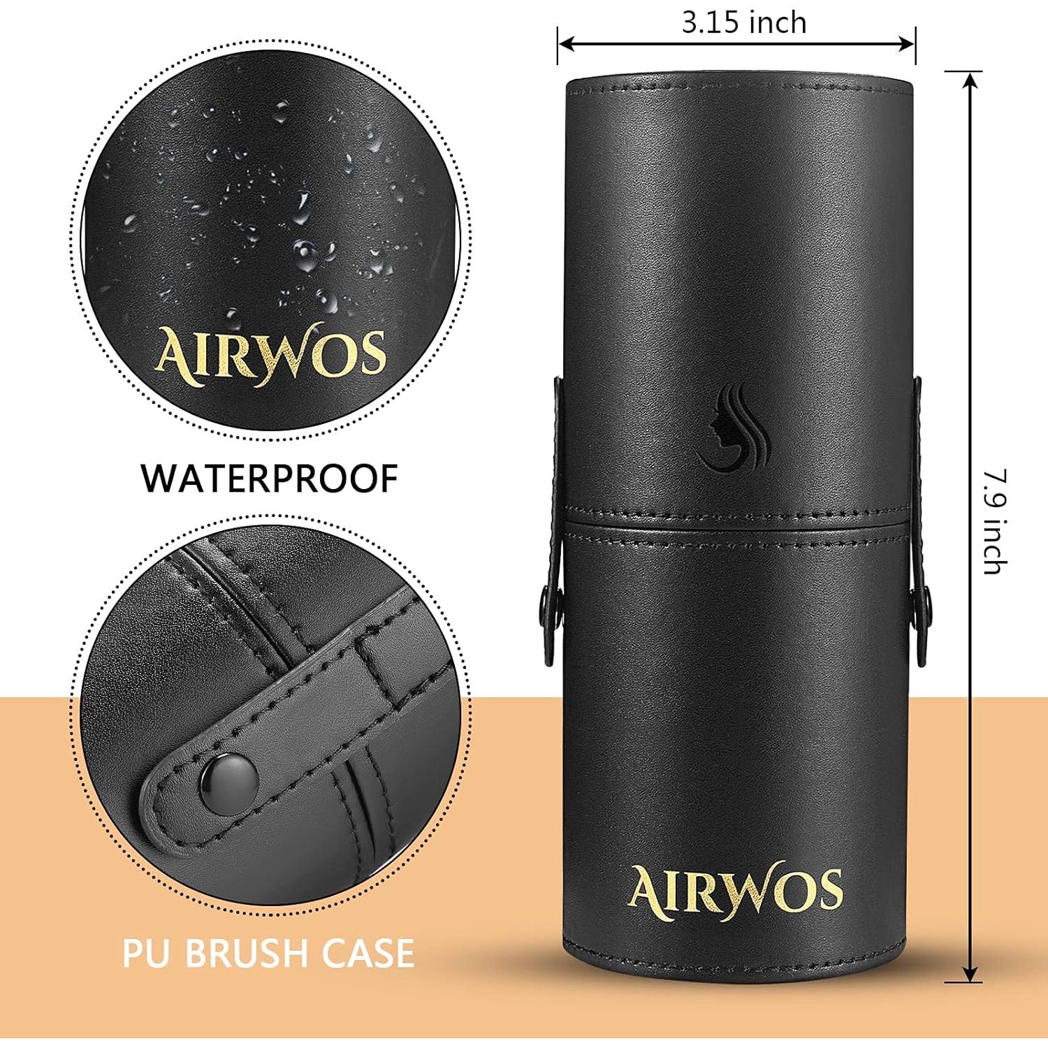 Conjunto de Pinceles de Maquillaje AIRWOS 14Pcs Sintéticos