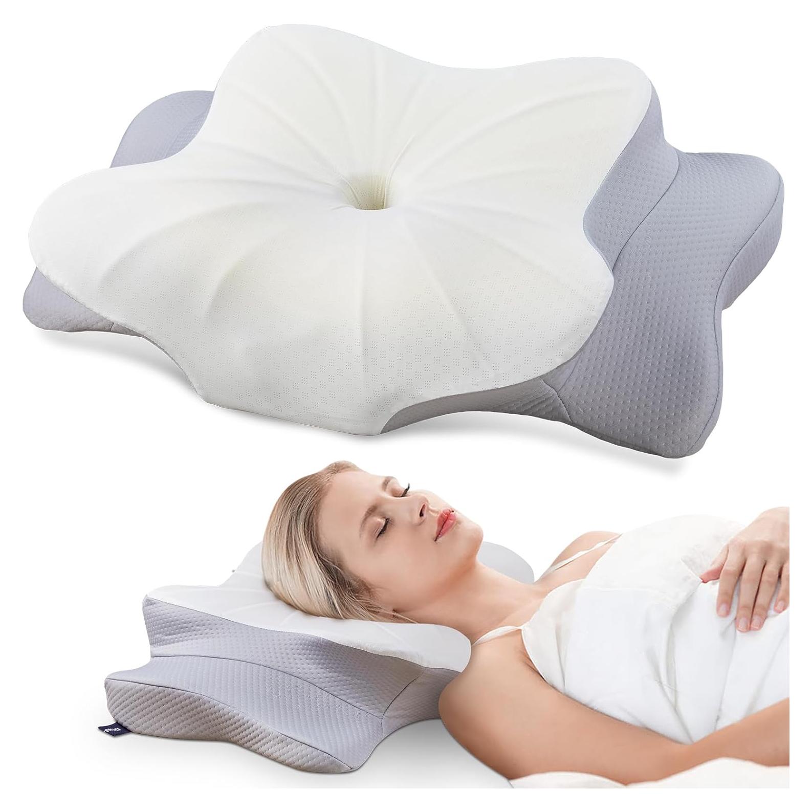 Almohada Cervical DONAMA Espuma Viscoelástica 63x38 cm