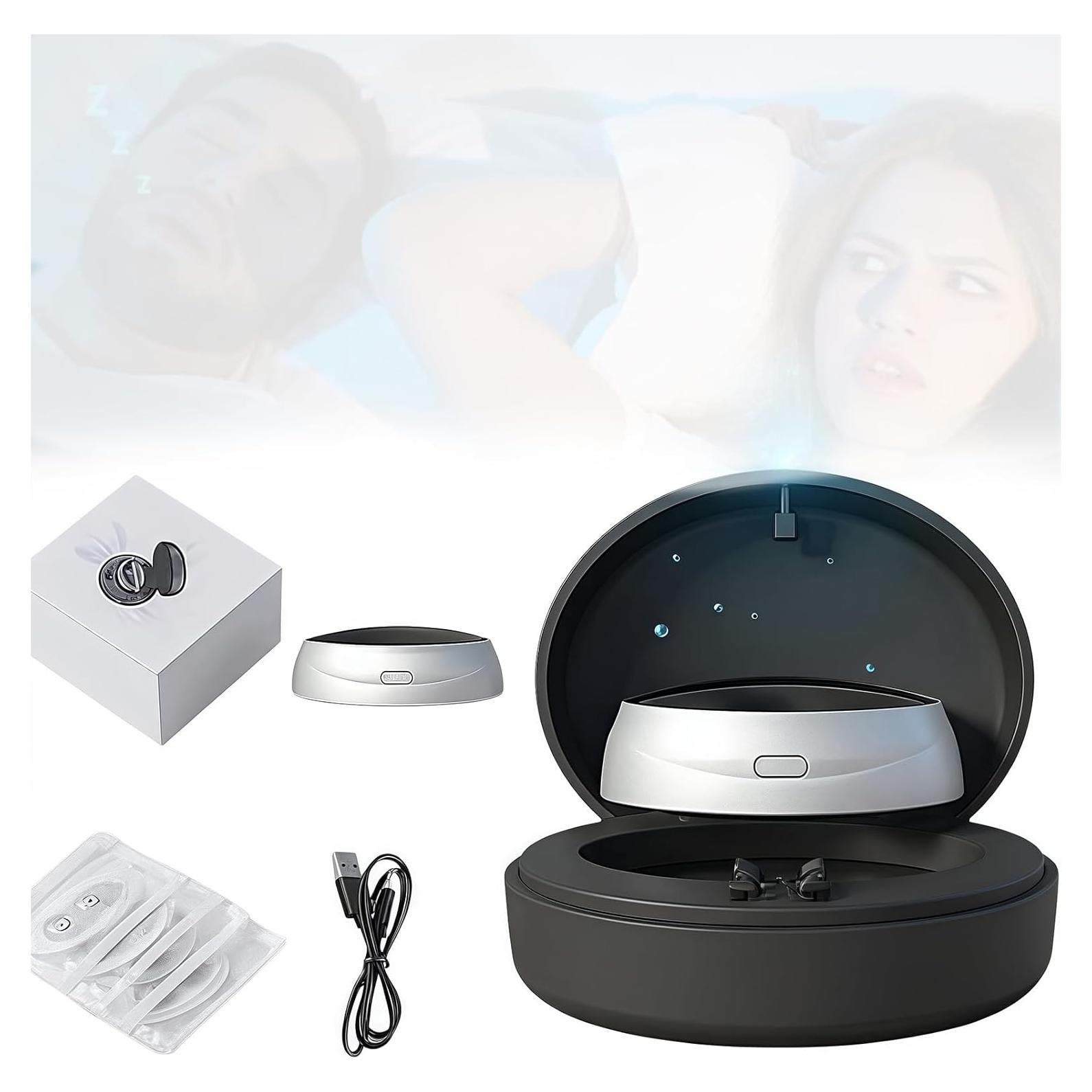 Dispositivo Antirronquidos Z3 Pro Jeremytis, Ajuste 3 Velocidades