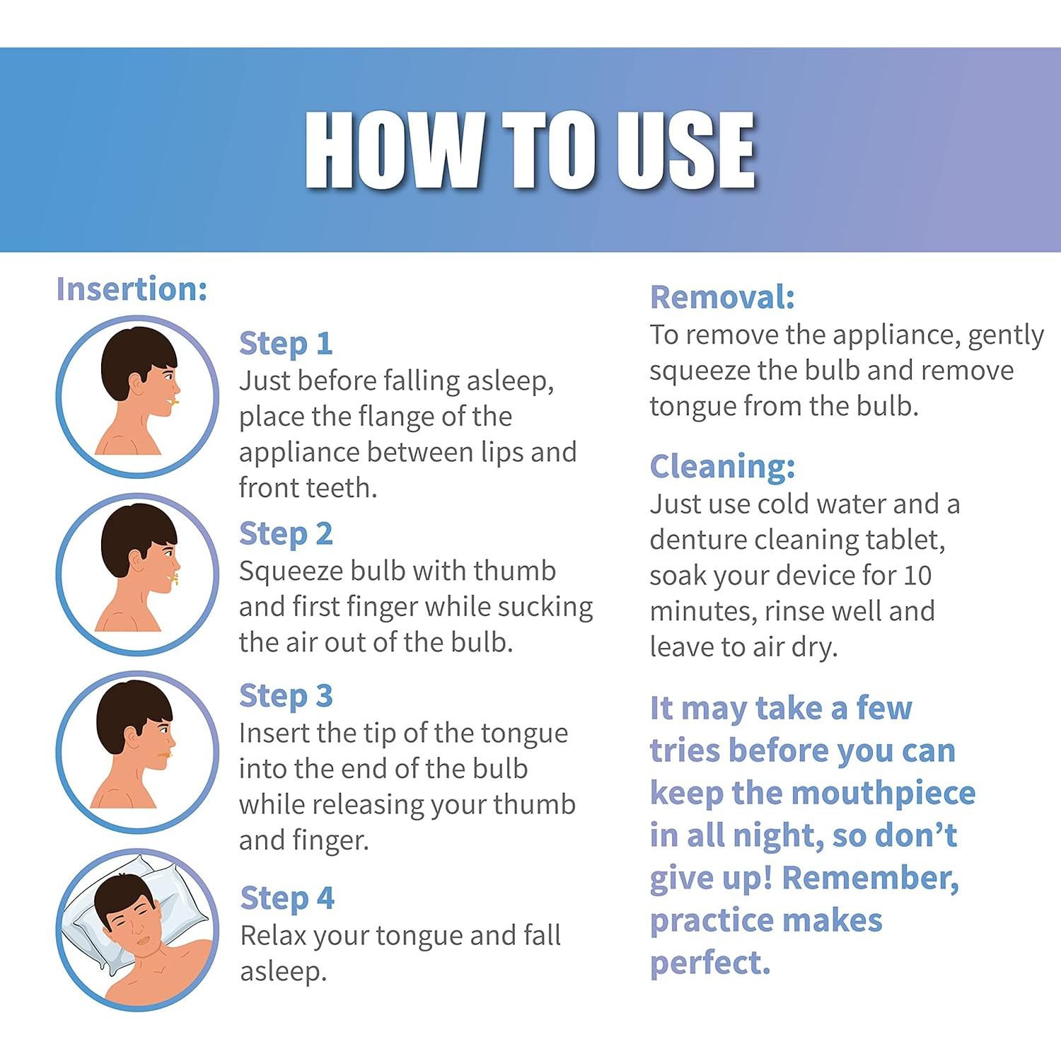 Protector Bucal Antironquidos Good Morning Snore Solution