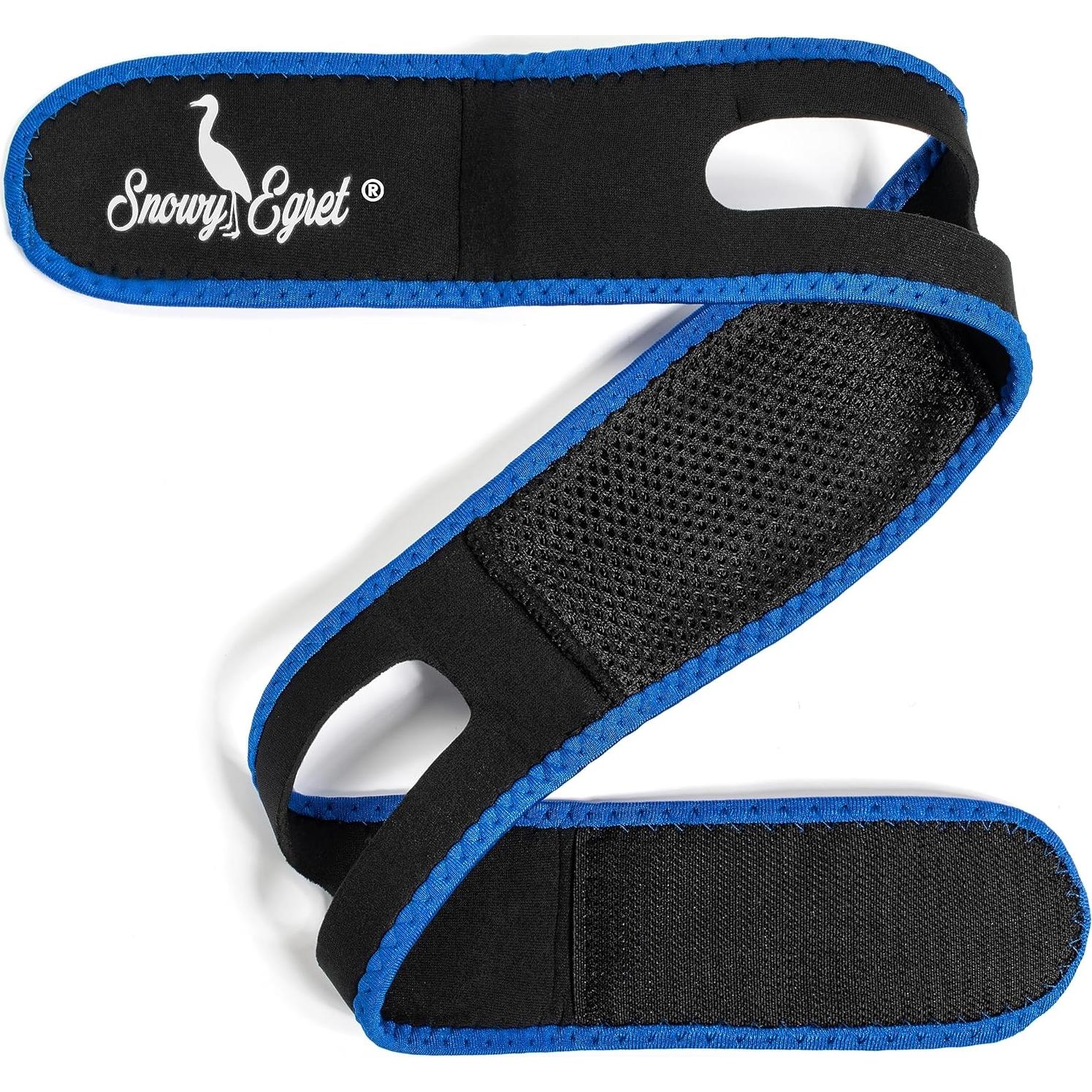 Correa Antisnoring Snowy Egret Ajustable Neopreno 66 cm