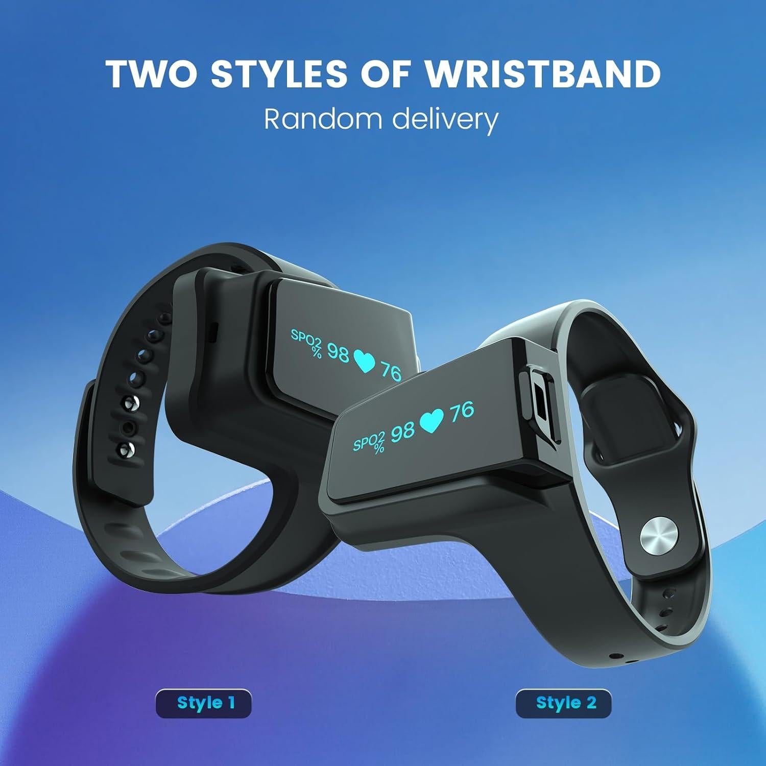 Oximetro de Pulso Wellue Oxiband con APP y Recordatorio