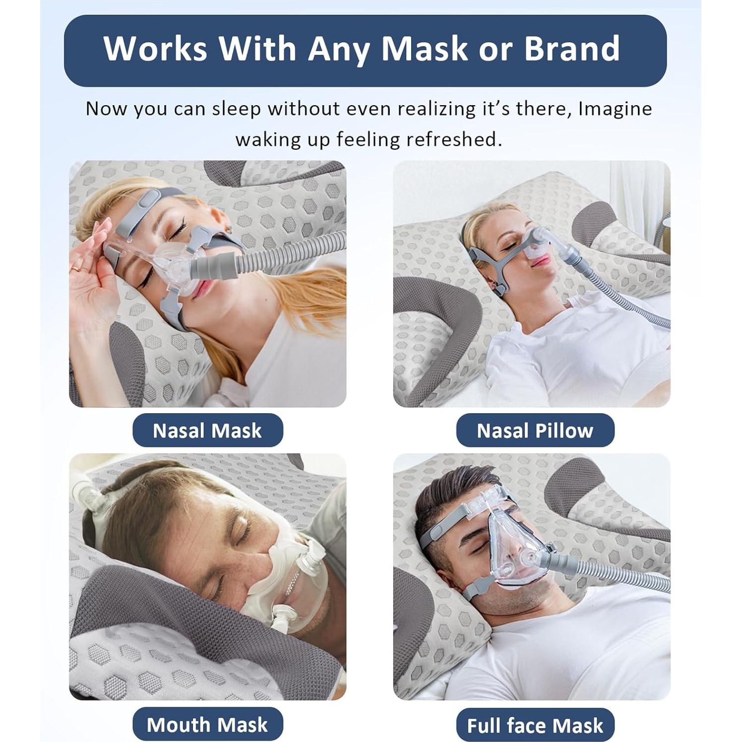 Almohada CPAP IKSTAR Reina Ajustable Espuma Viscoelástica