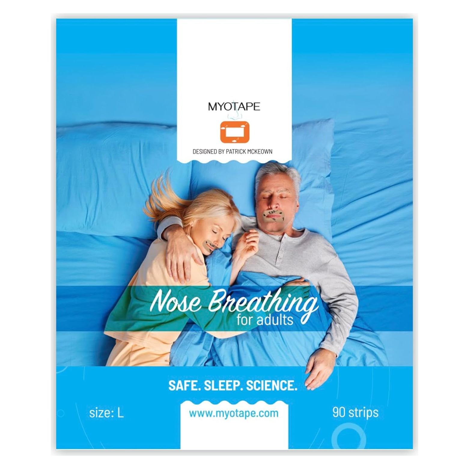 Cinta para dormir MYOTAPE Grande - Mejora respiración nasal