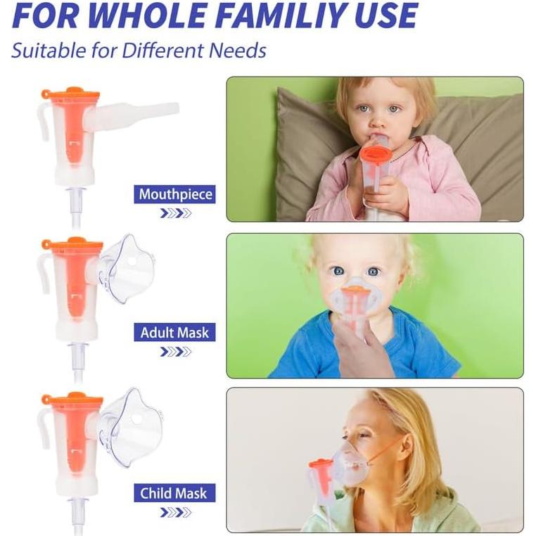 Compresor de Malla Lesofi para Respiración - Nebulizador Compacto