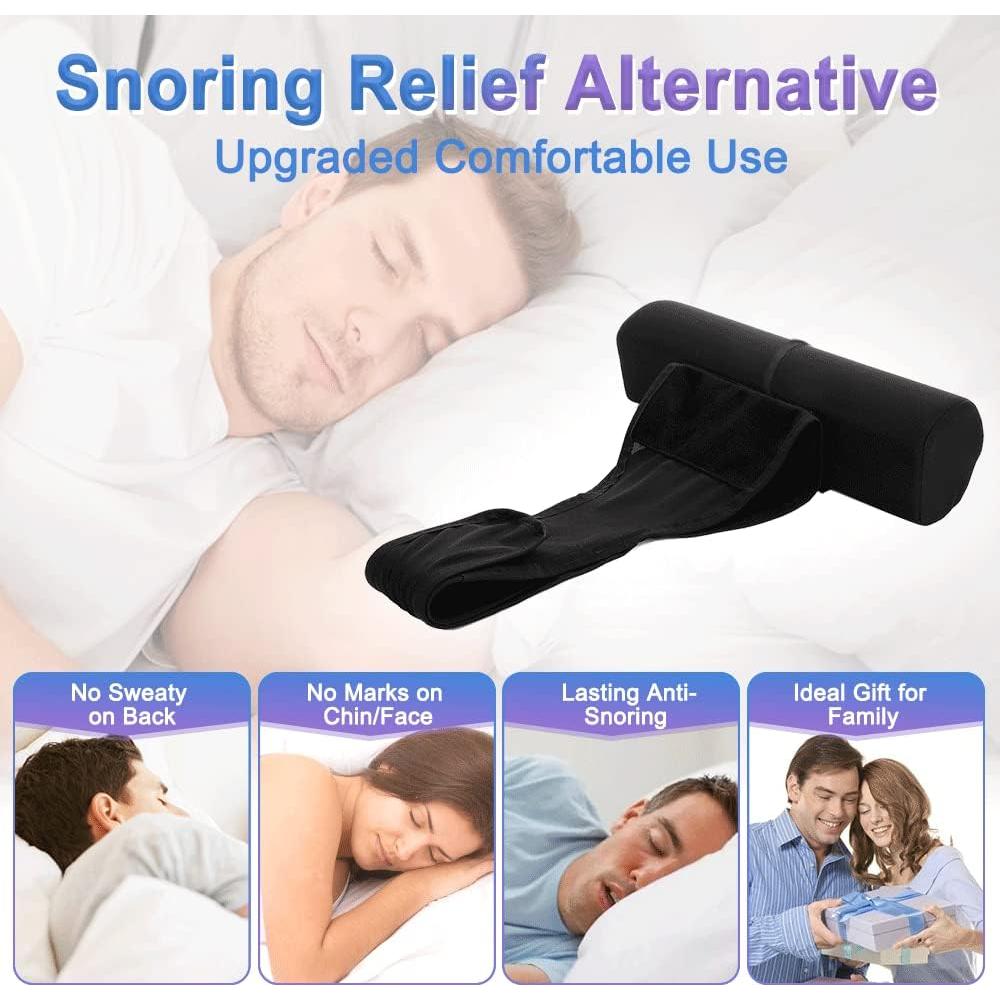 Cojín Antisnore AOSSA para Alivio de Ronquidos - Negro