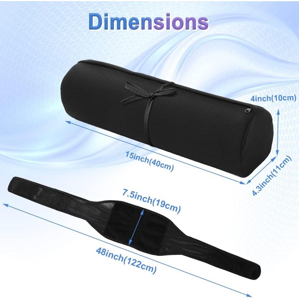 Cojín Antisnore AOSSA para Alivio de Ronquidos - Negro