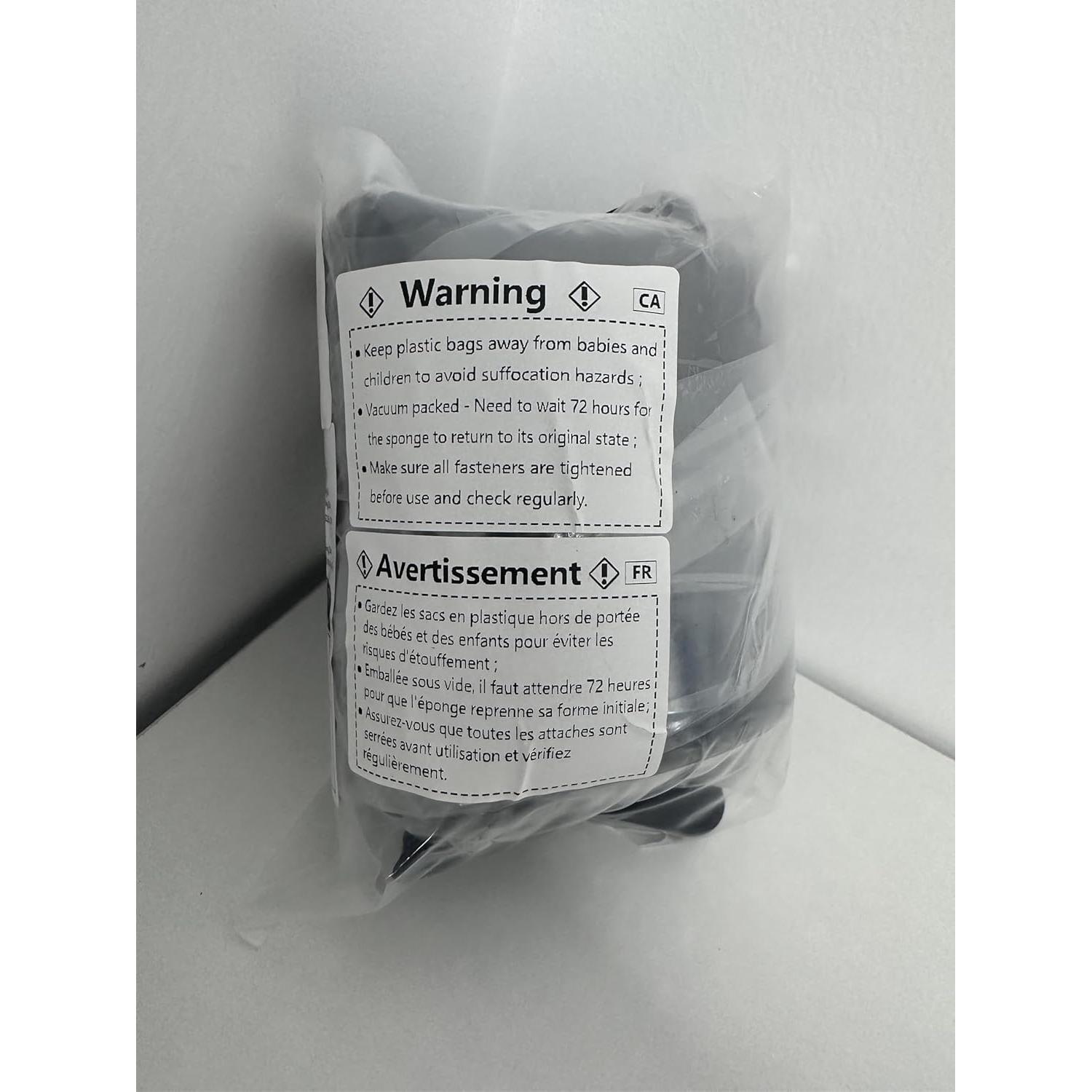 Cojín Antisnore AOSSA para Alivio de Ronquidos - Negro