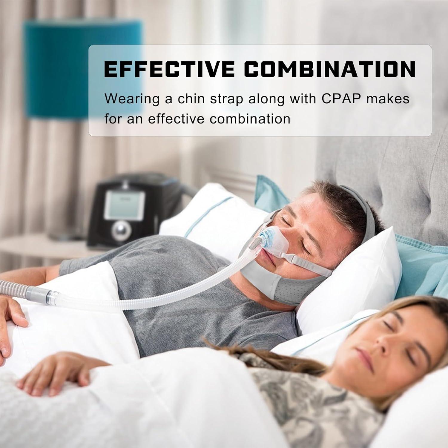 Correa de Barbilla Forzacx Antironquido Transpirable 2 Pzas