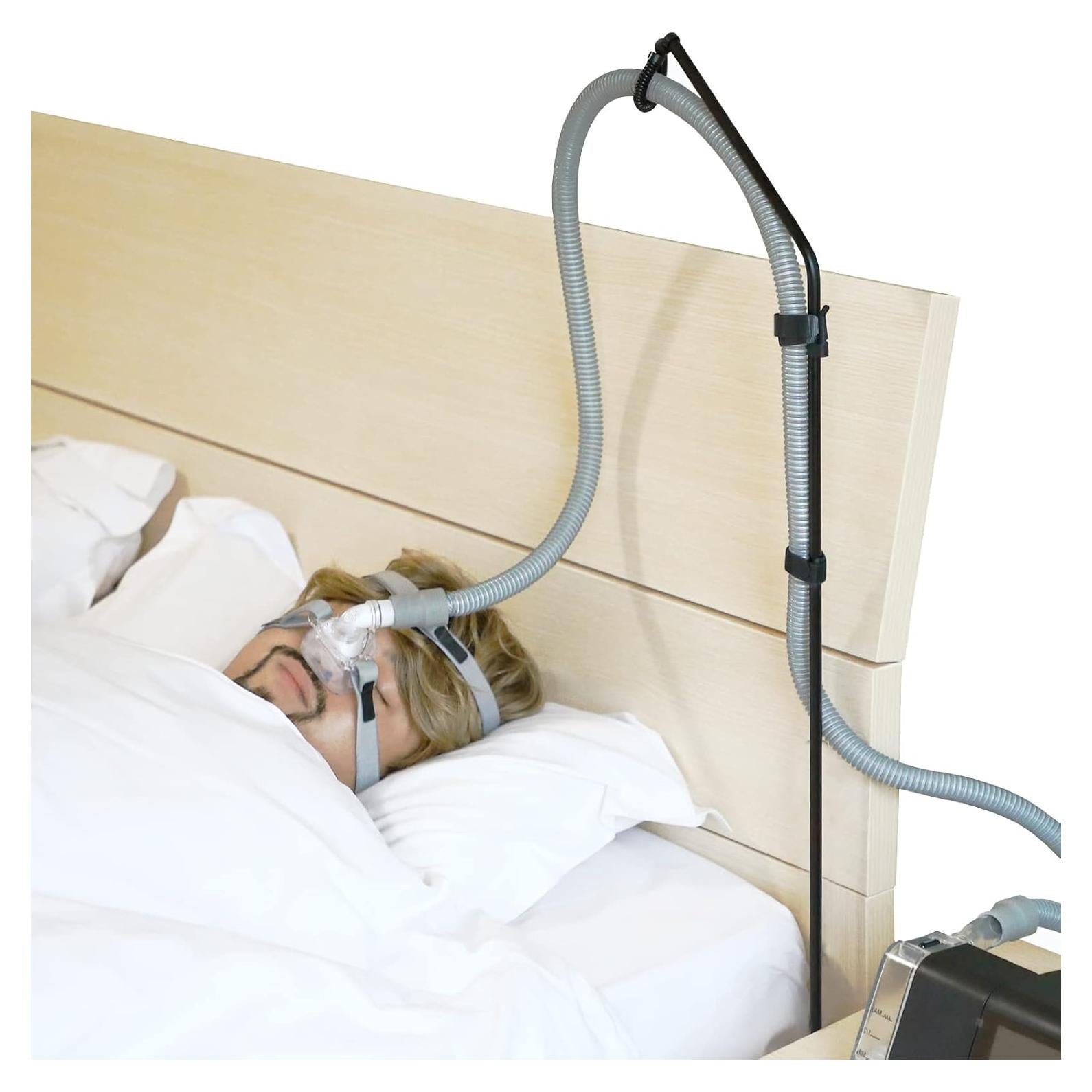 Soporte de Manguera CPAP LONYEON - Base Triangular Fija