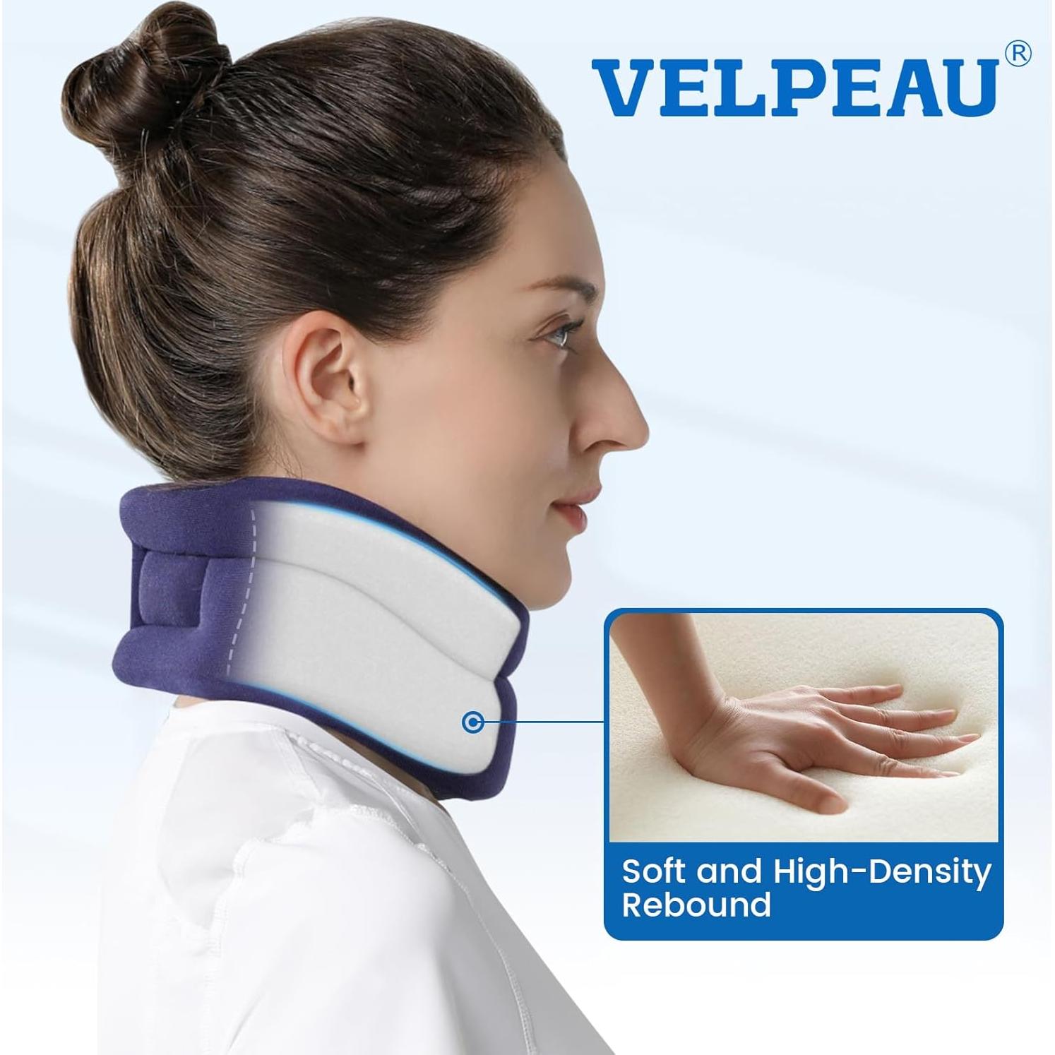 Collar Cervical VELPEAU Comfort Mediano Alivio Dolor Cuello