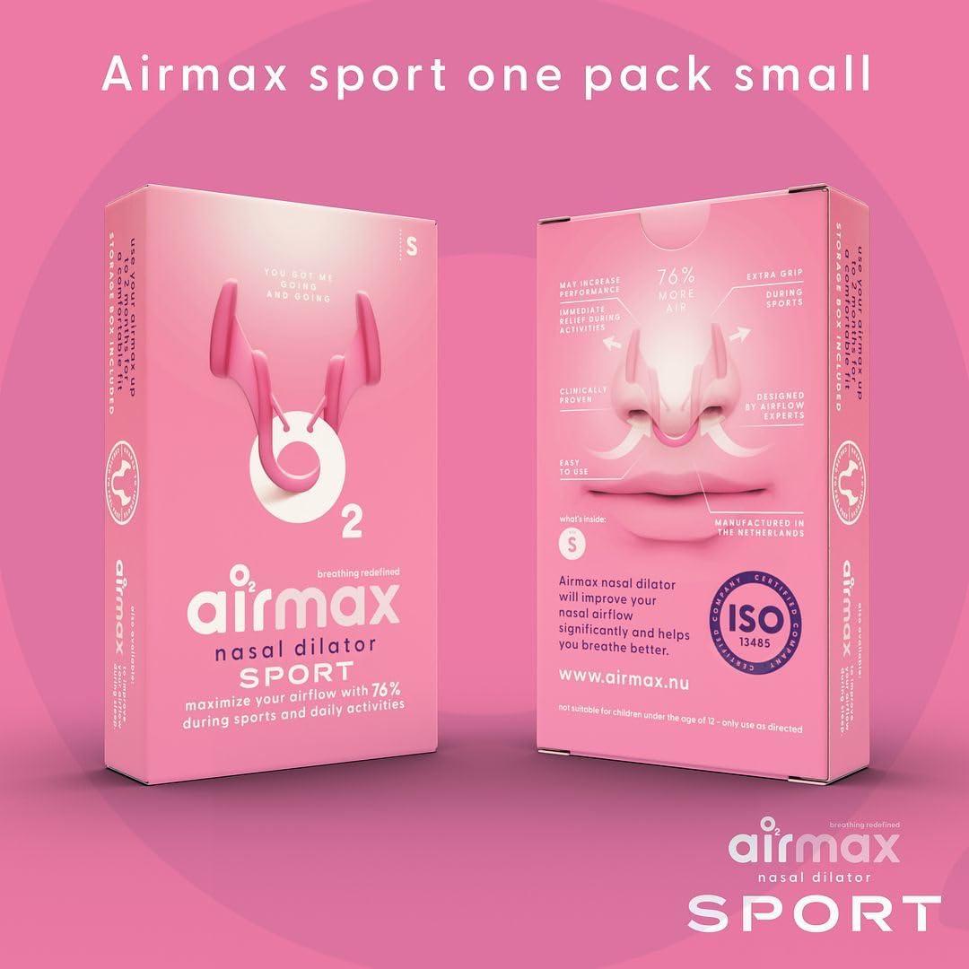 Dilator Nasal Airmax Pequeño - Mejora Respiración Deportiva