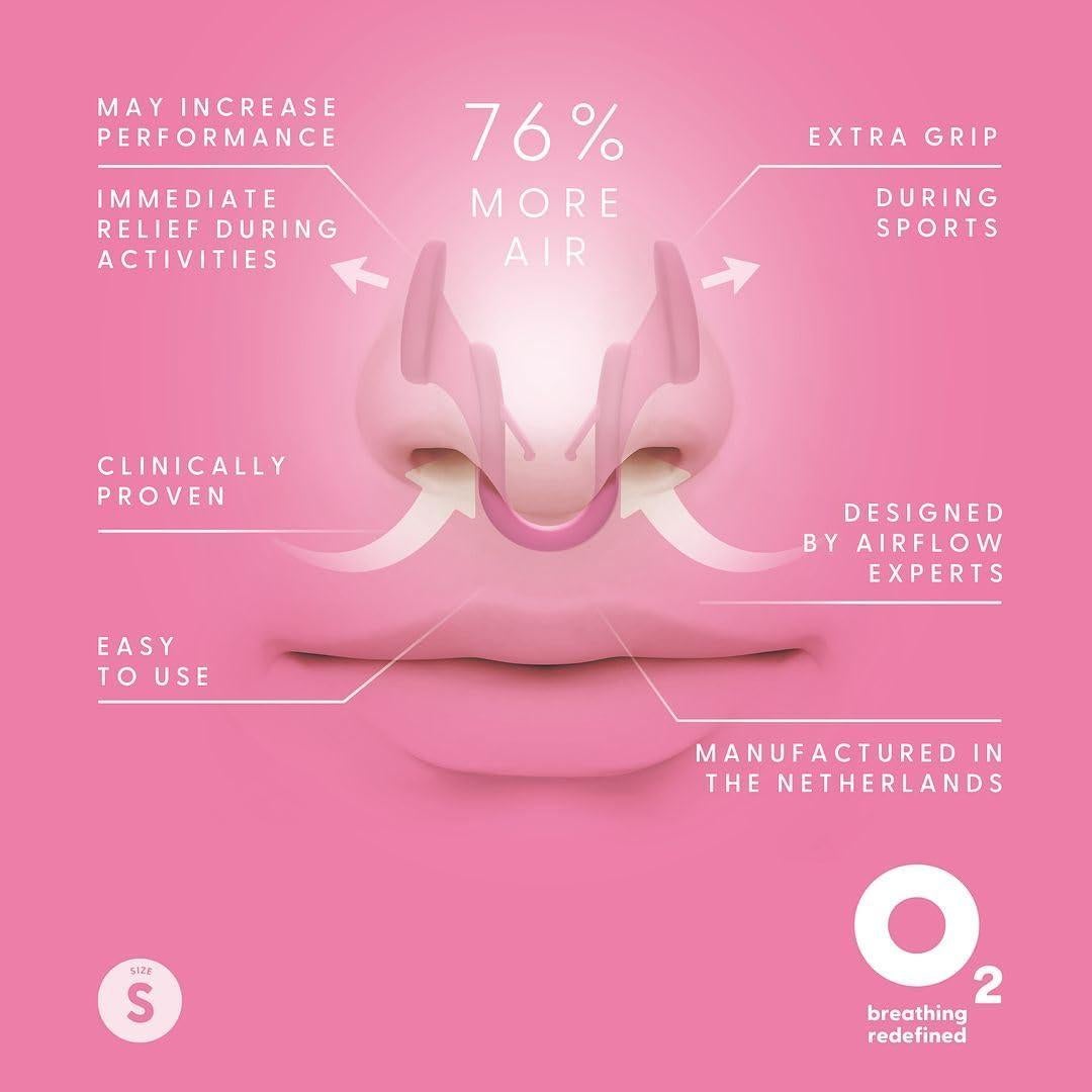 Dilator Nasal Airmax Pequeño - Mejora Respiración Deportiva