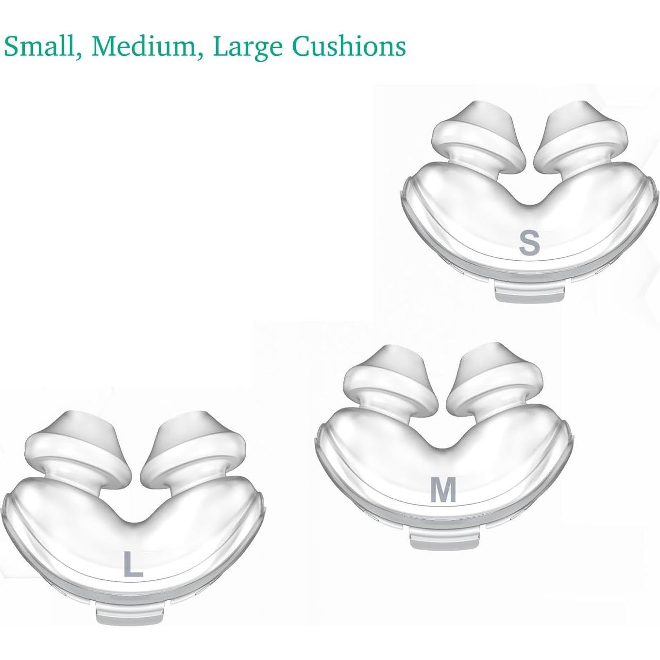 Kit de Almohadillas Nasales Resmed Airfit P10 - Silicona