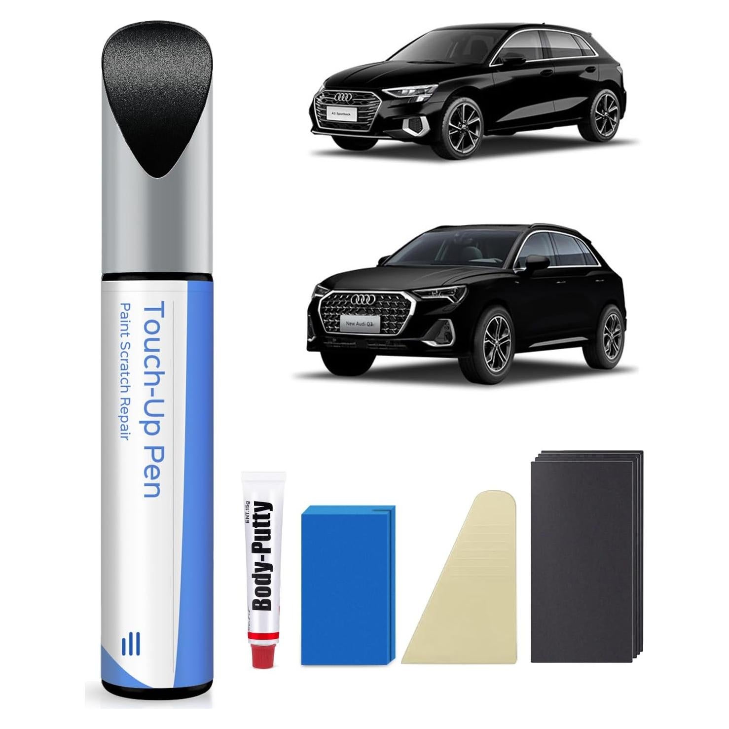 Kit de Reparación de Pintura PARTS4EV Negro Brillante 12.1ml