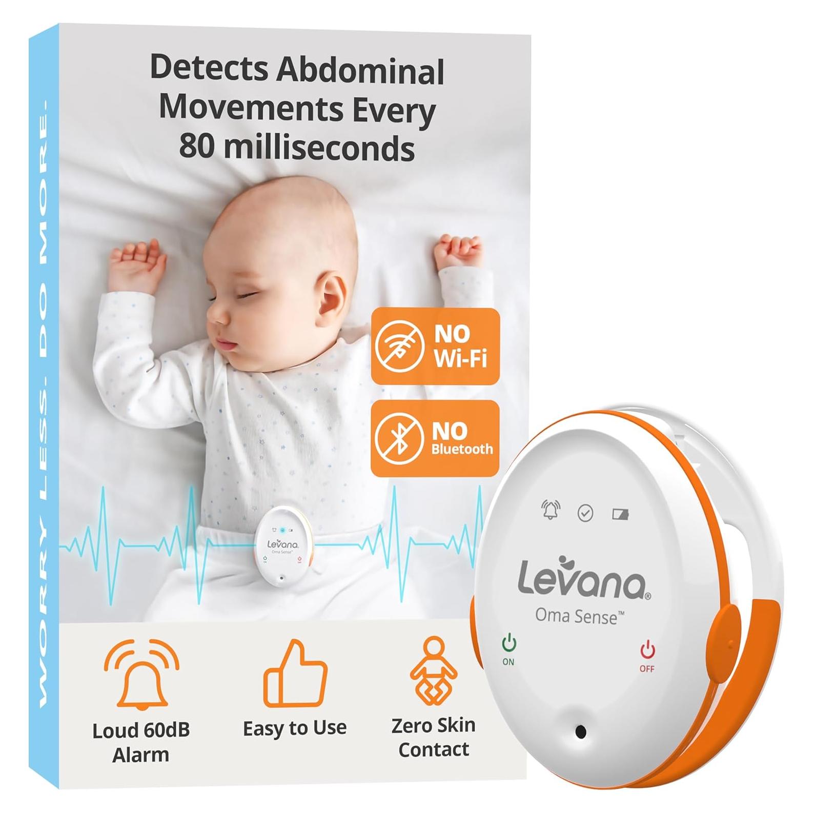 Monitor de Movimiento para Bebés Levana Oma Sense Portátil