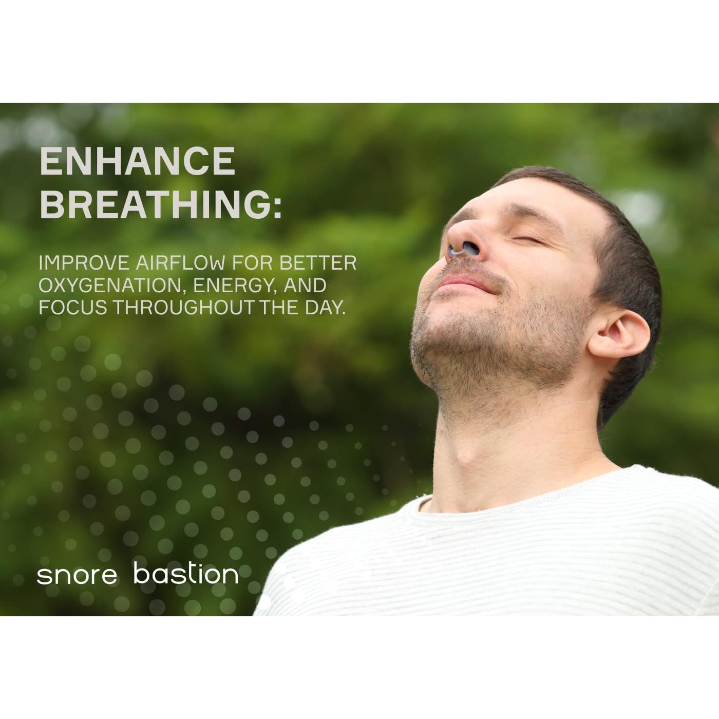 Dilatores Nasales Snore Bastion XL - 4 Conos de Silicona Suave