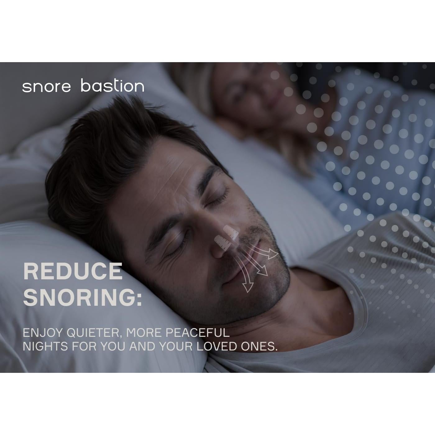 Dilatores Nasales Snore Bastion XL - 4 Conos de Silicona Suave