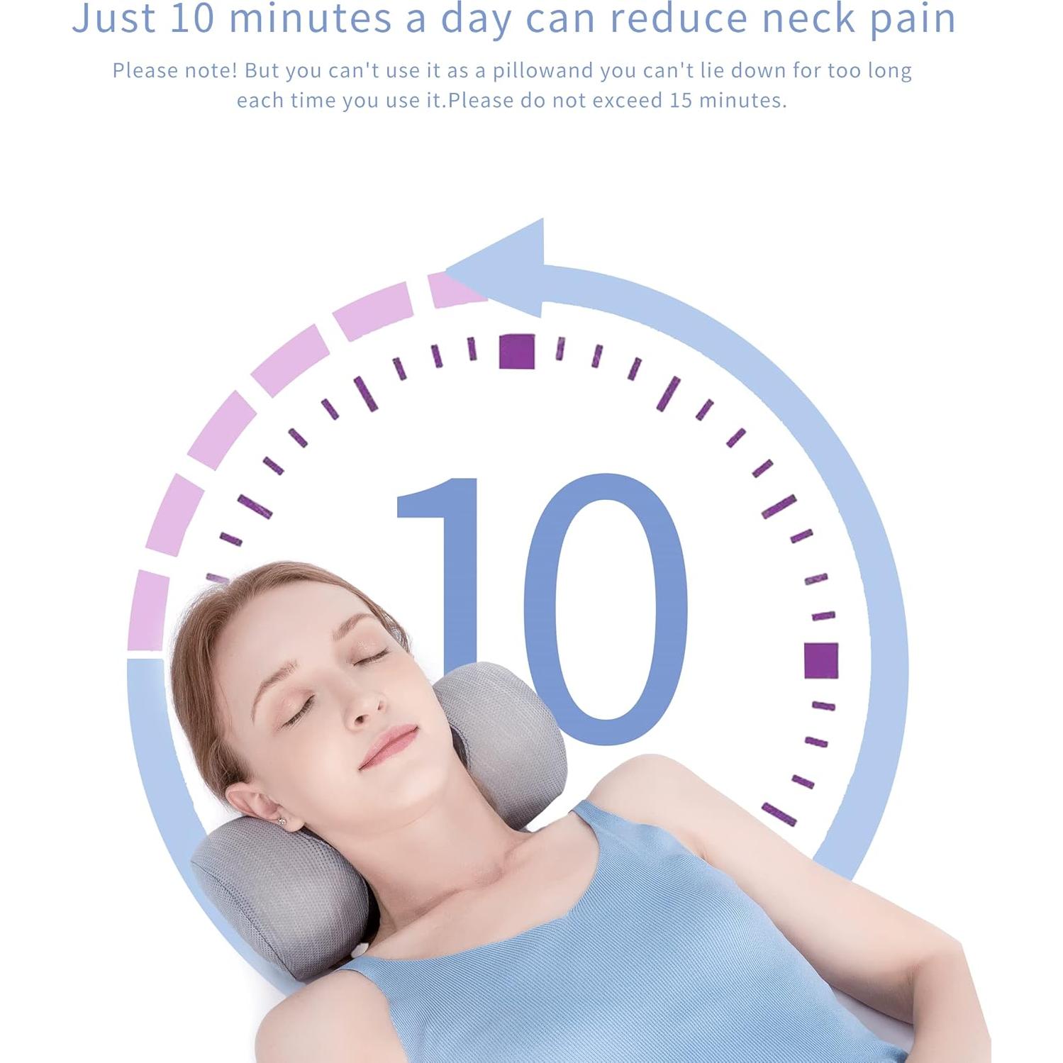 Almohada de Rollo Bespilow para Cuello - Espuma Memoria