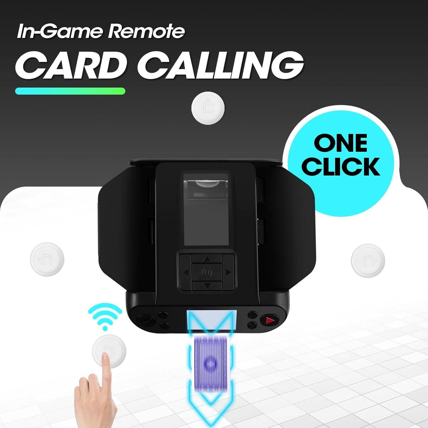 Barajador y Repartidor Automático ShuffleBox G1 Pro - Silencioso, Recargable, Control Remoto