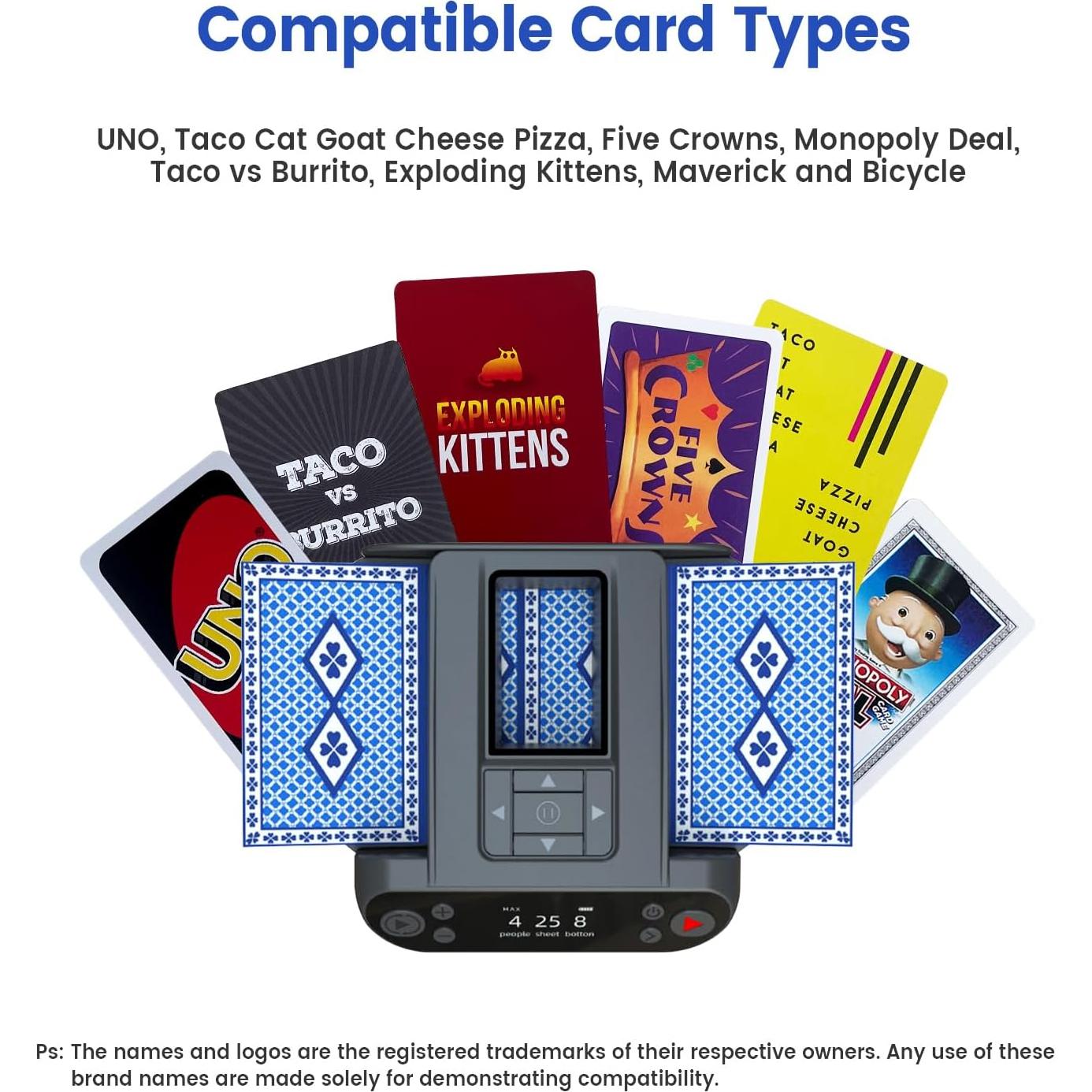 Barajador y Repartidor Automático ShuffleBox G1 Pro - Silencioso, Recargable, Control Remoto