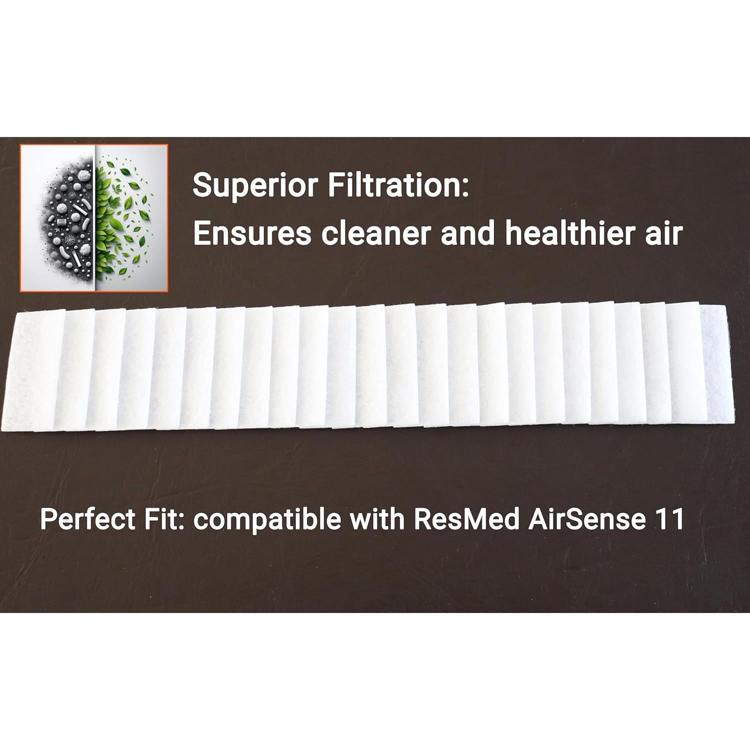 Filtros CPAP Aveen 24 para ResMed AirSense 11 - Pack 24