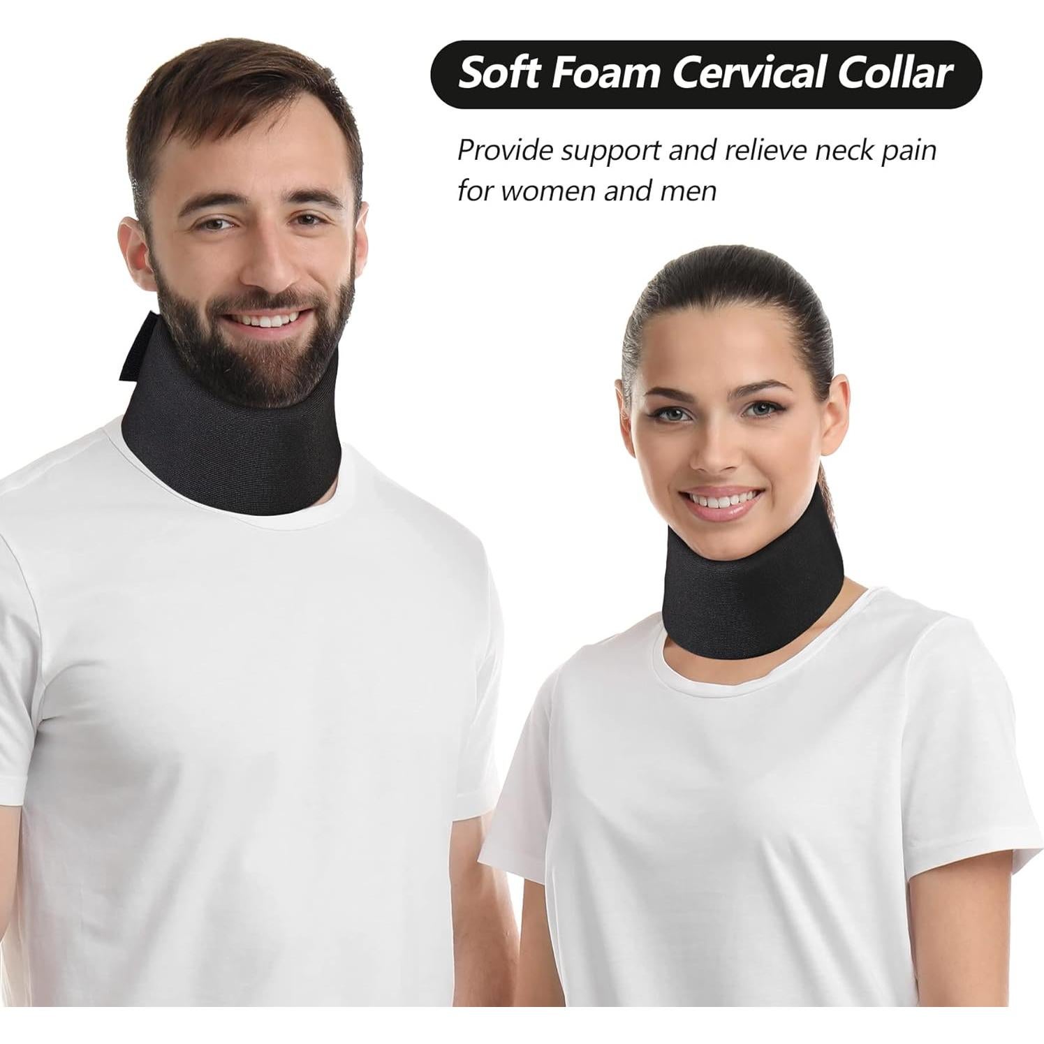 Collar Cervical Cozyhealth Ajustable para Alivio del Dolor