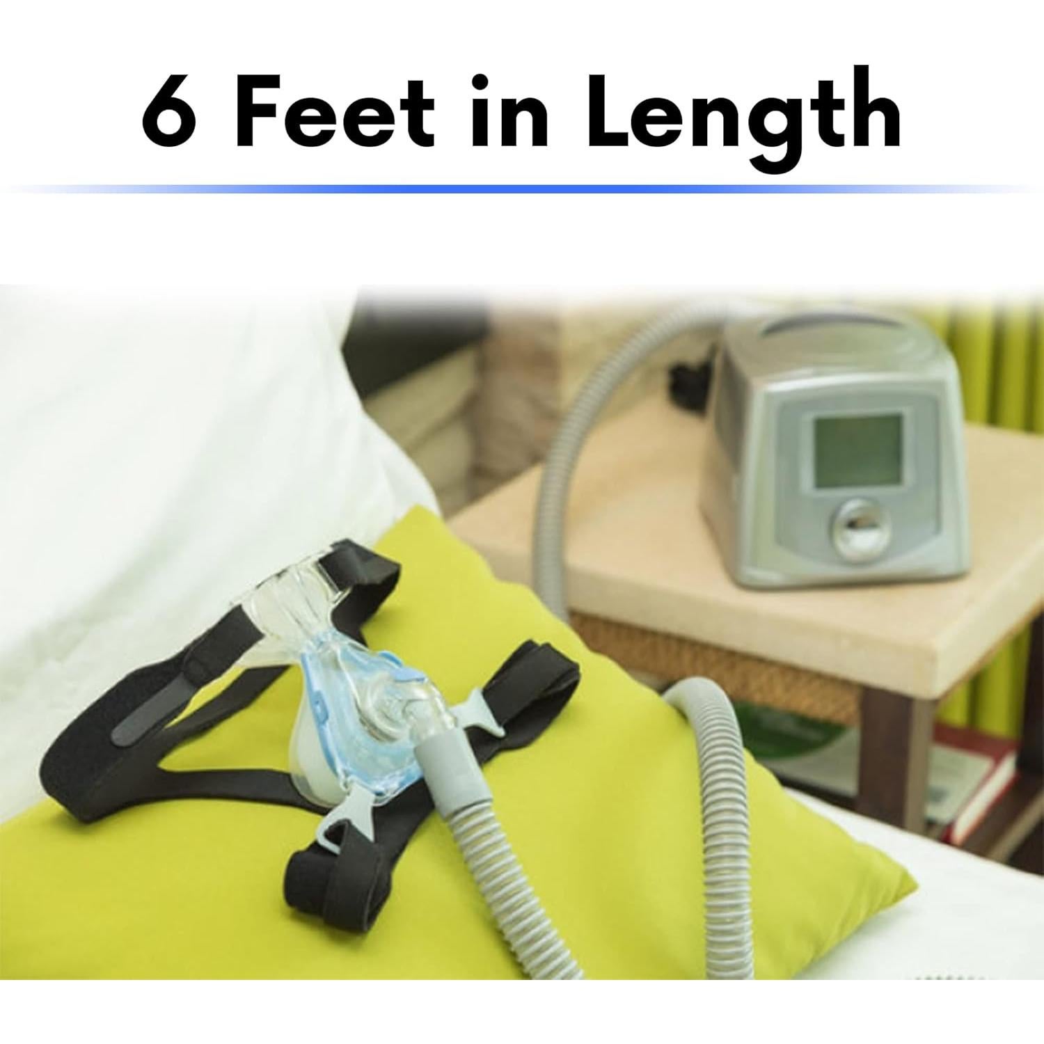 Manguera CPAP BISTRAS 2 Piezas 182 cm Estándar 22mm Gris