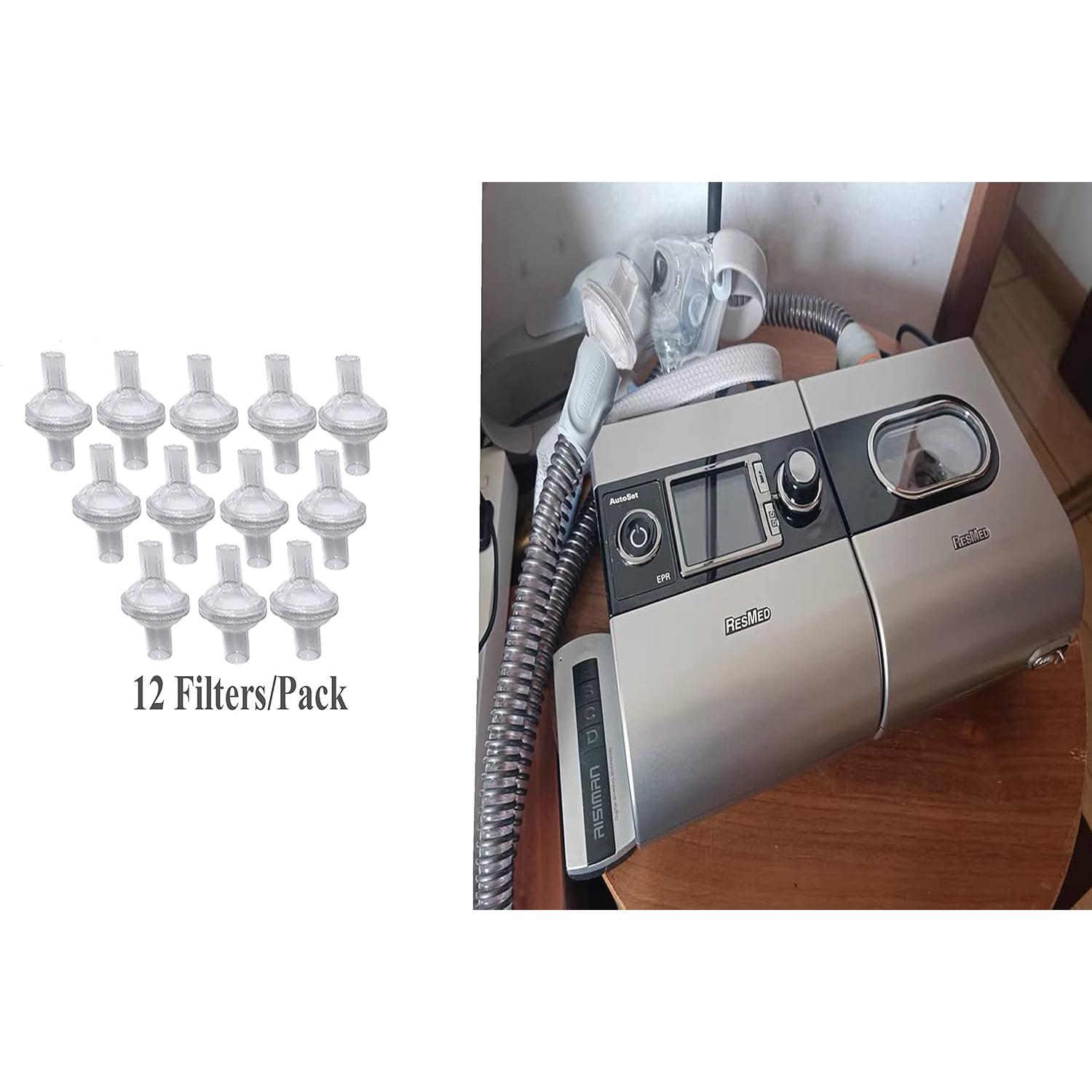 Filtros CPAP Missyage - 12 Piezas para Tubos 22mm y 25mm