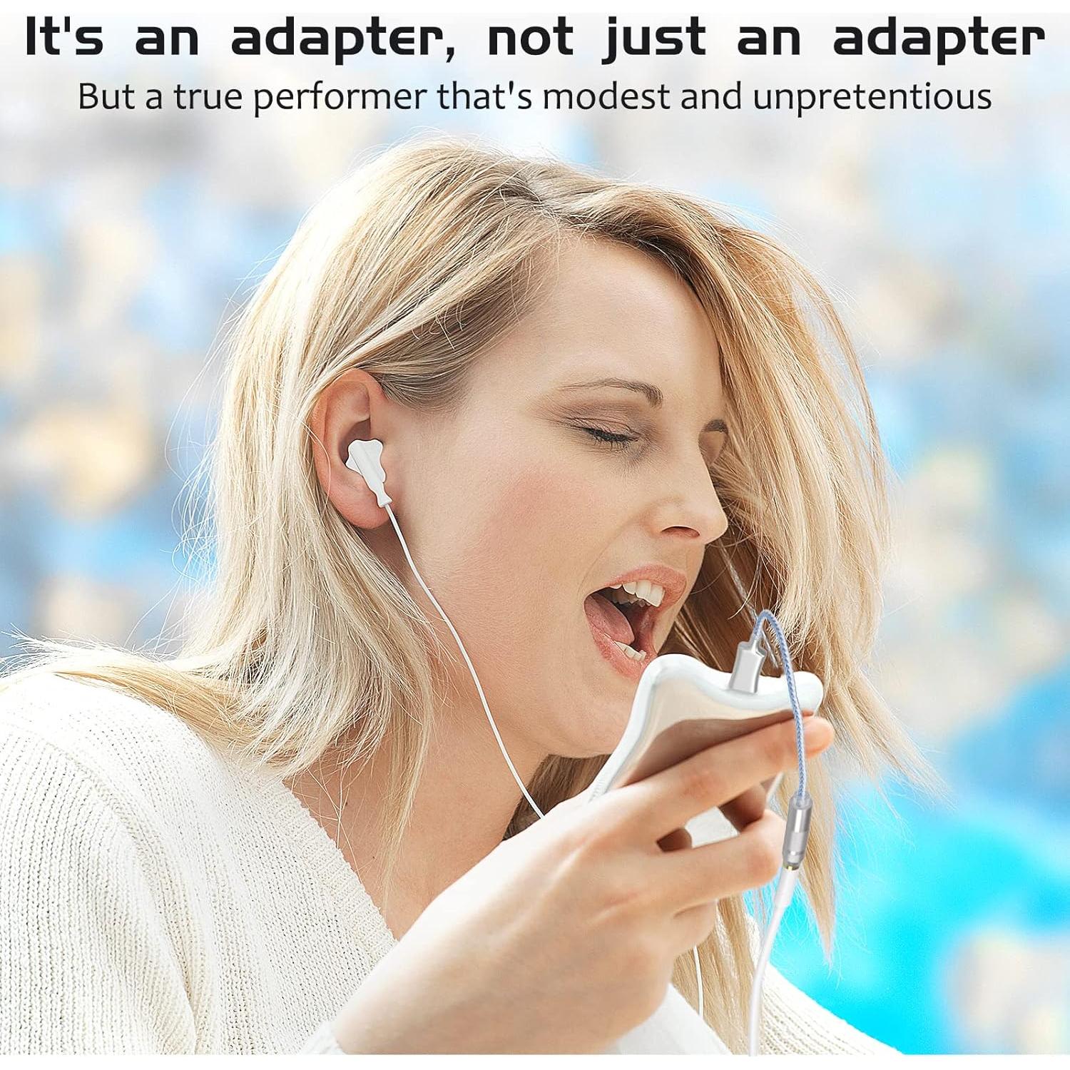 Hi-Res Lossless Music CX Pro USB C to 3.5 mm Audio Adapter HiFi 32bit 384KHz CX31993 Dongle Headphone Amp USB C DAC Compatible with iPhone 15 Pro Max Plus, Galaxy S23 Ultra, Pixel 7 iPad Air Mini