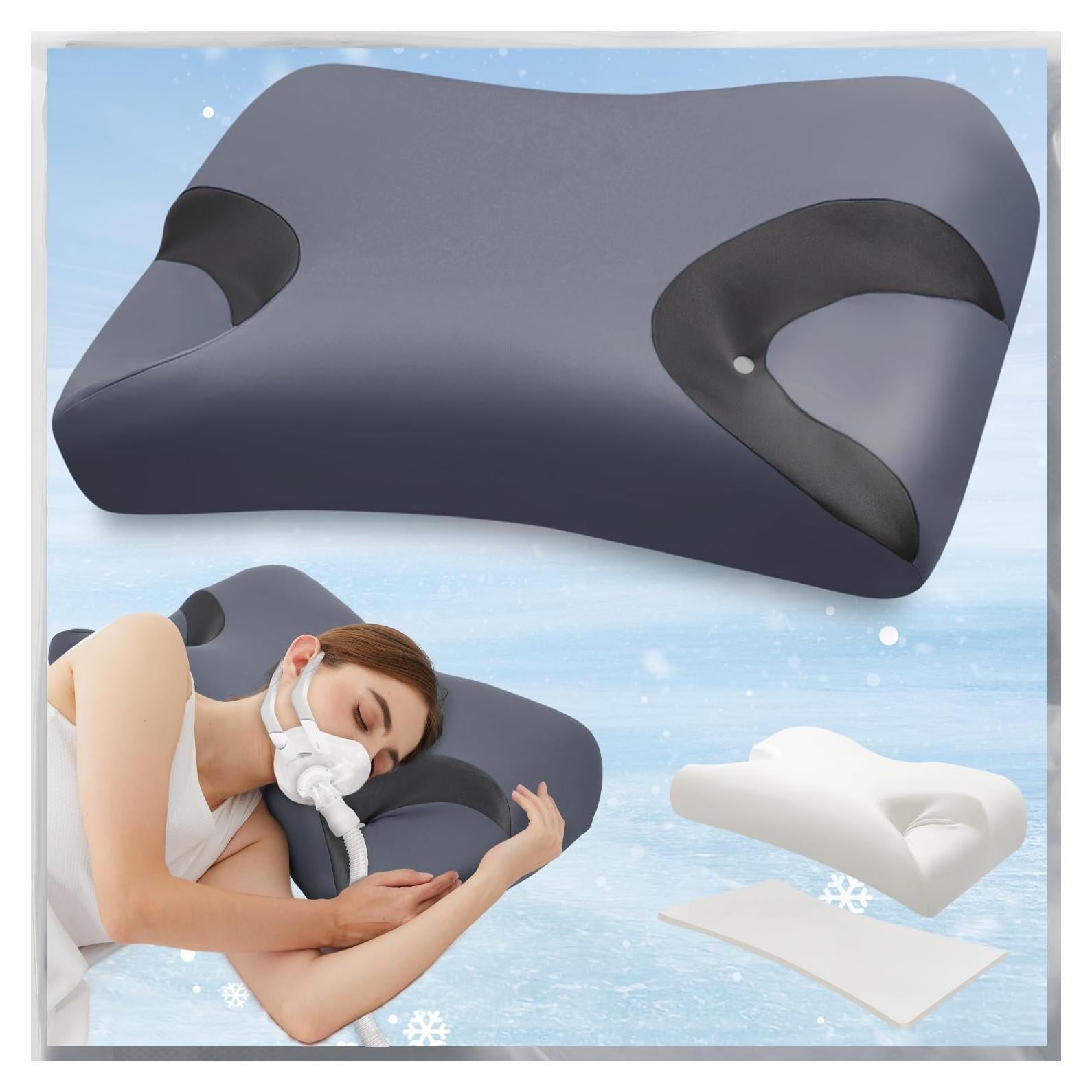 Almohada CPAP IKSTAR 5.0 Ajustable para Durmientes Lado