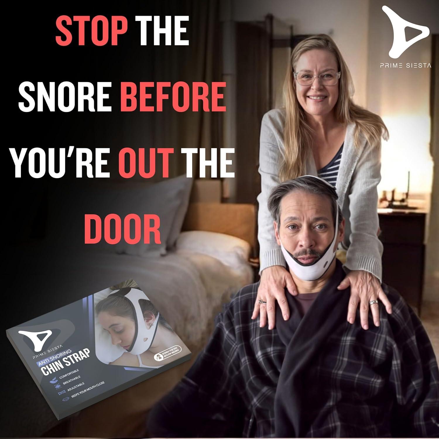 Correa para Barbilla PrimeSiesta CPAP - Anti-Ronquidos