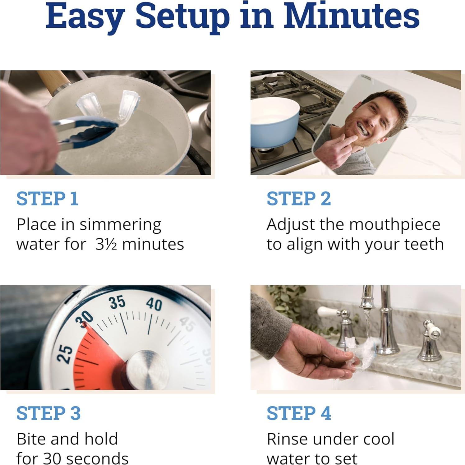 Protector Bucal Antisnoring ZQuiet Advance Ajustable 4 Tamaños