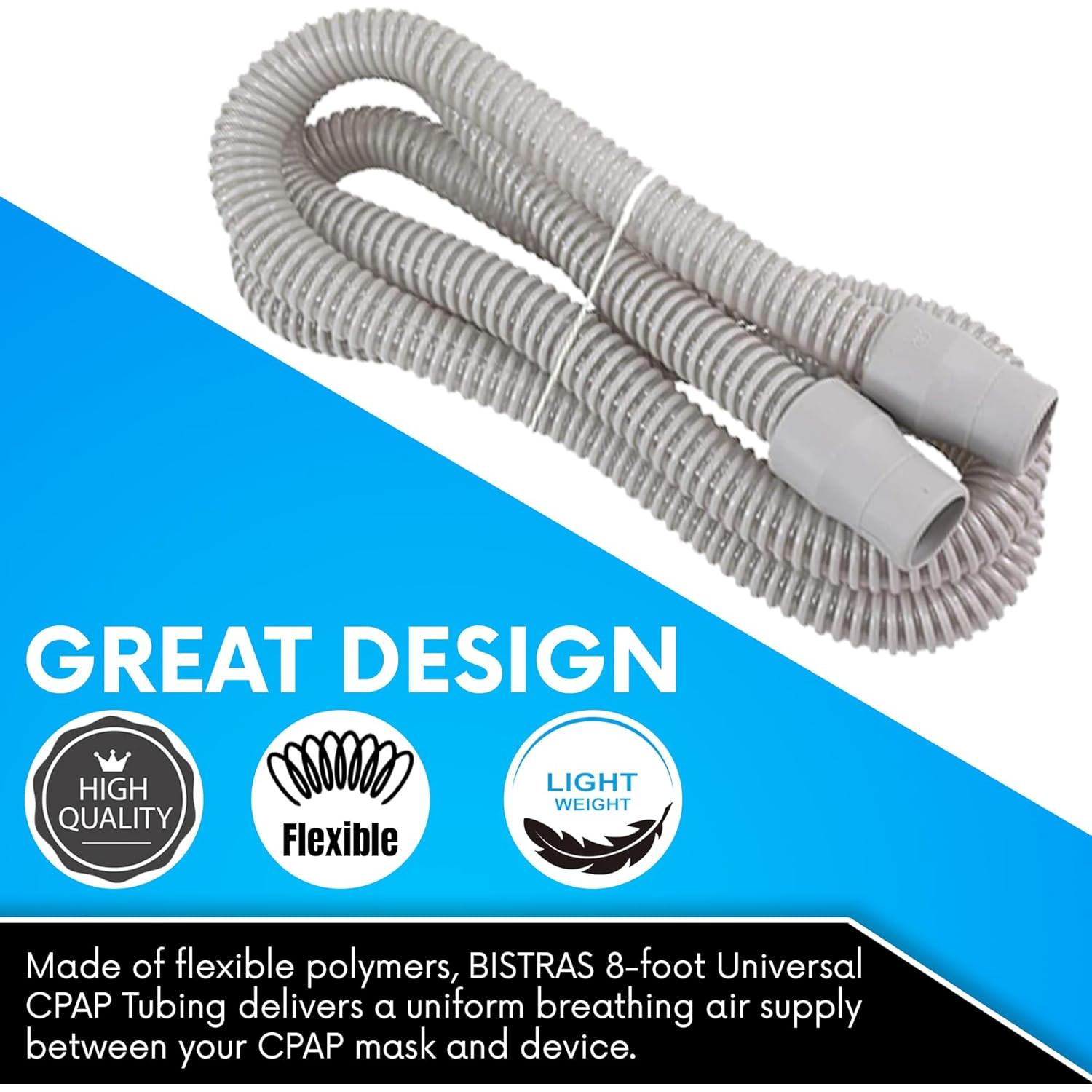 Tubo CPAP BISTRAS 2,44 m Universal Compatible Respironics