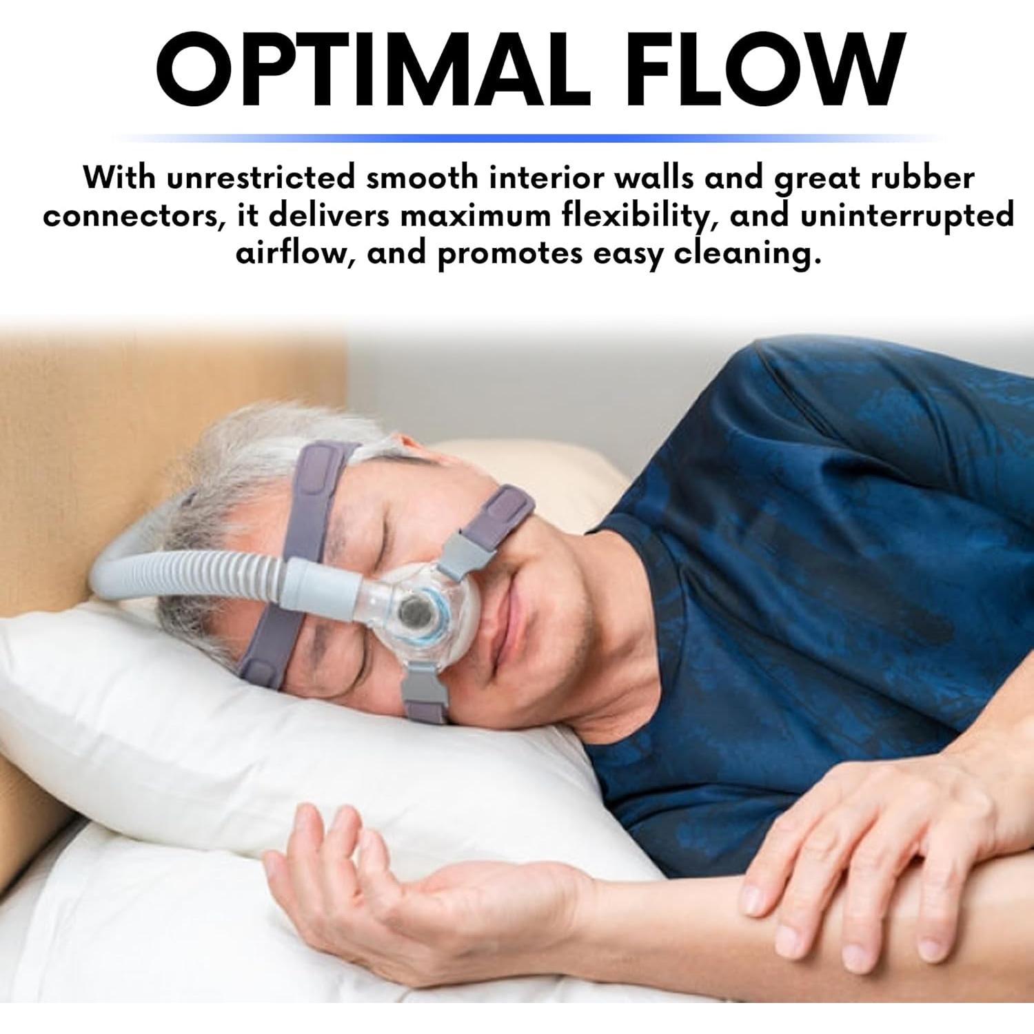 Tubo CPAP BISTRAS 2,44 m Universal Compatible Respironics