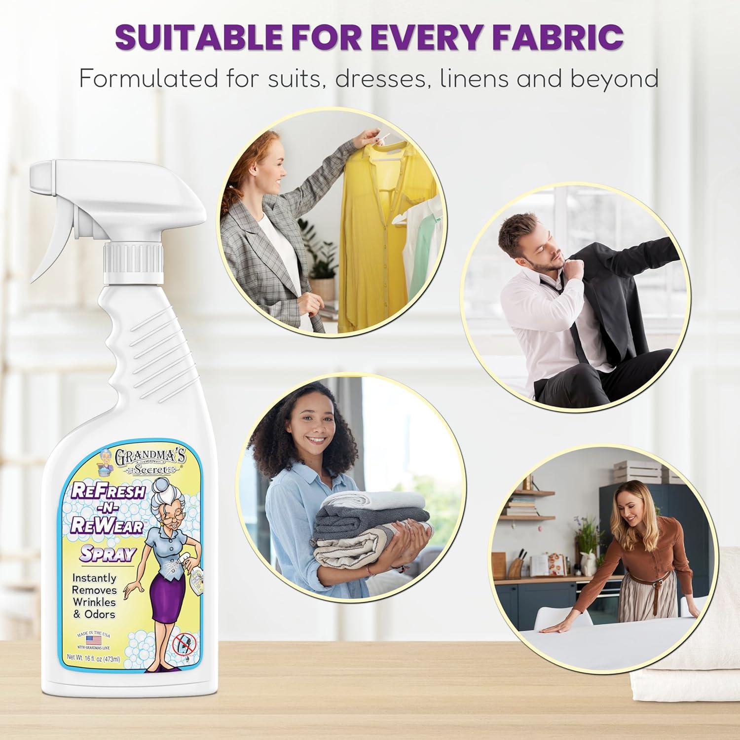 Spray ReFresh N ReWear 473ml - Elimina Arrugas y Olores