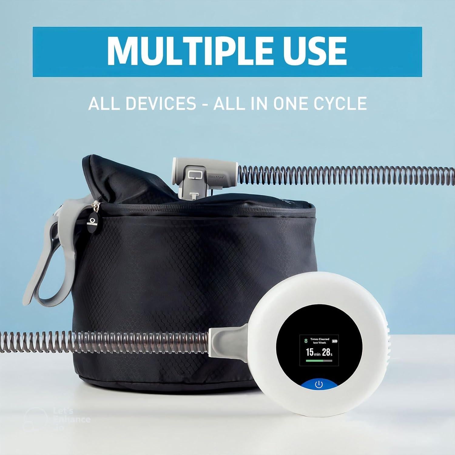 Máquina de limpieza VIRTUCLEAN PRO 100% sin agua portátil