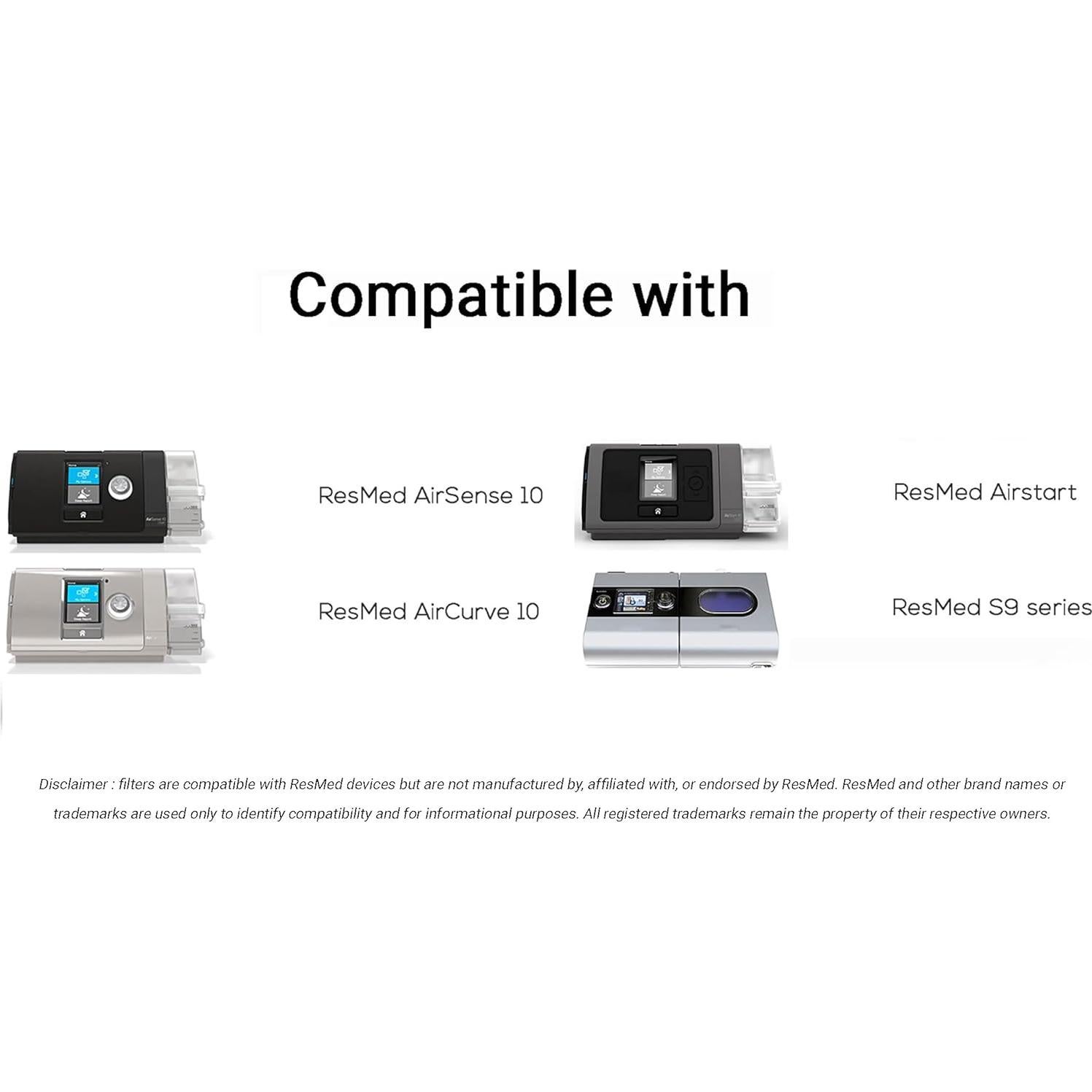 36 Filtros CPAP Aveen para ResMed AirSense y S9