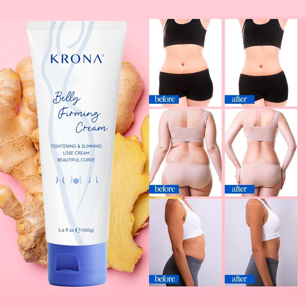 B Flat Belly Firming Cream – Tight Lift & Firm Booty Cellulite Cream – Skin Tightening & Stretch Mark Reduction for Stomach, Thighs & Butt – Hydrating & Smoothing Firming Lotion – 100g