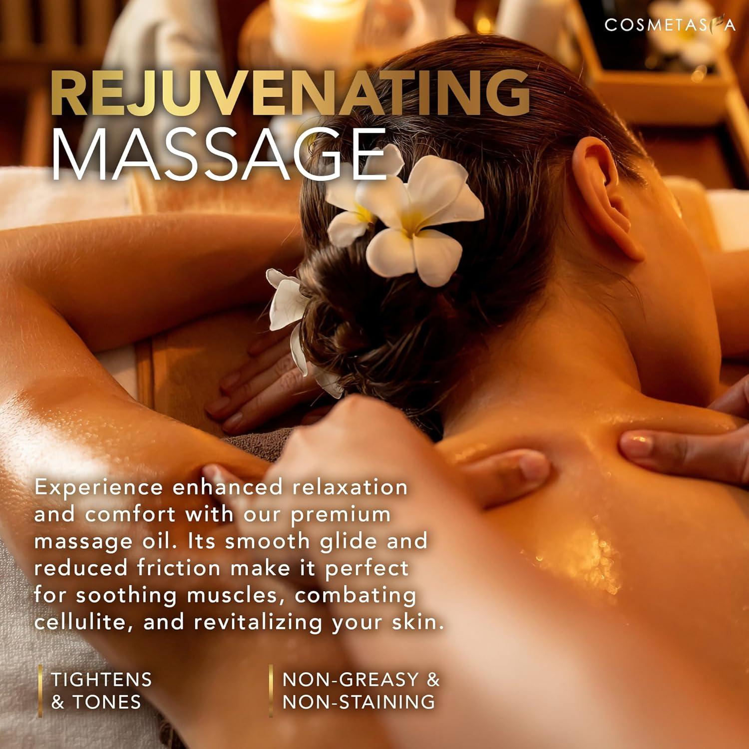 Aceite de Masaje Cosmetasa 260 ml para Celulitis y Relajación