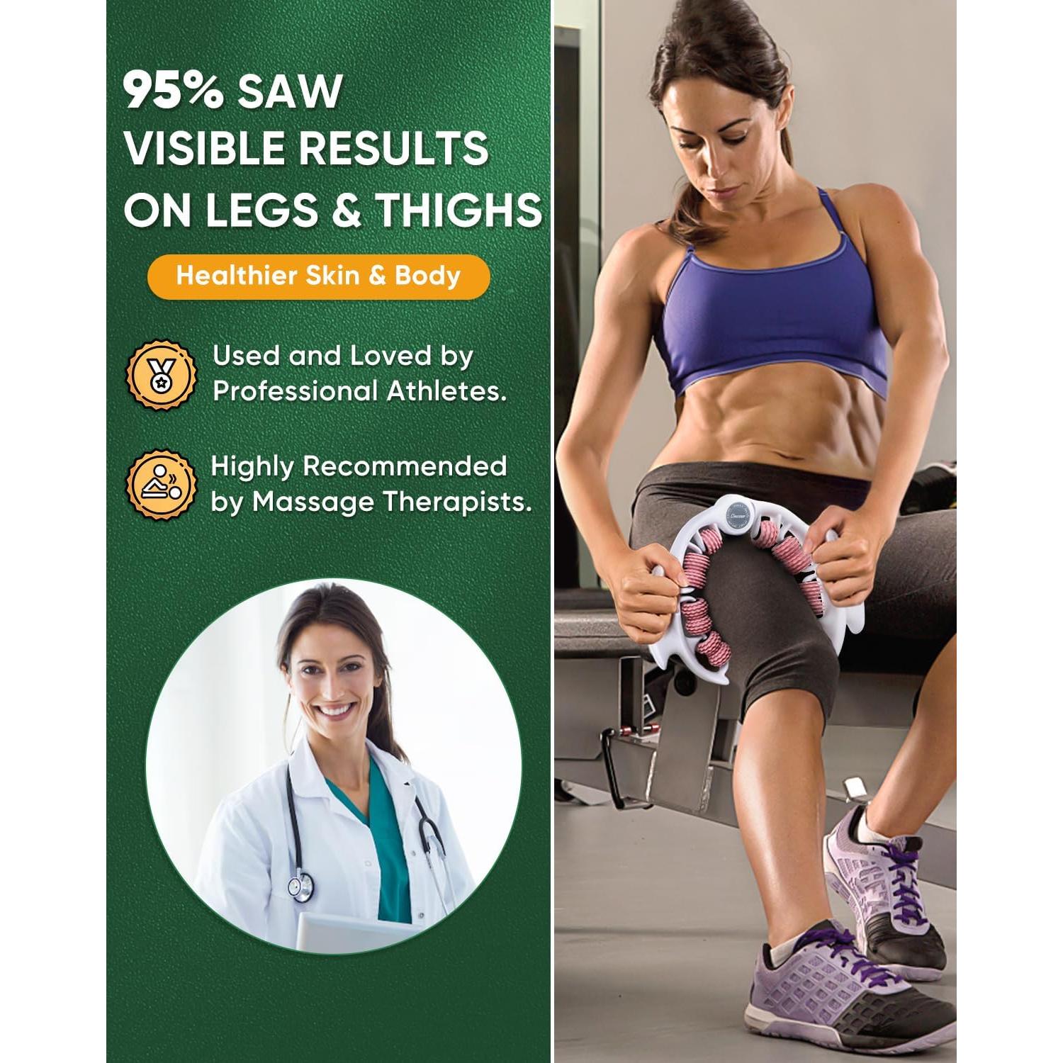 Rodillo Masajeador ONUEMP para Celulitis y Drenaje Linfático