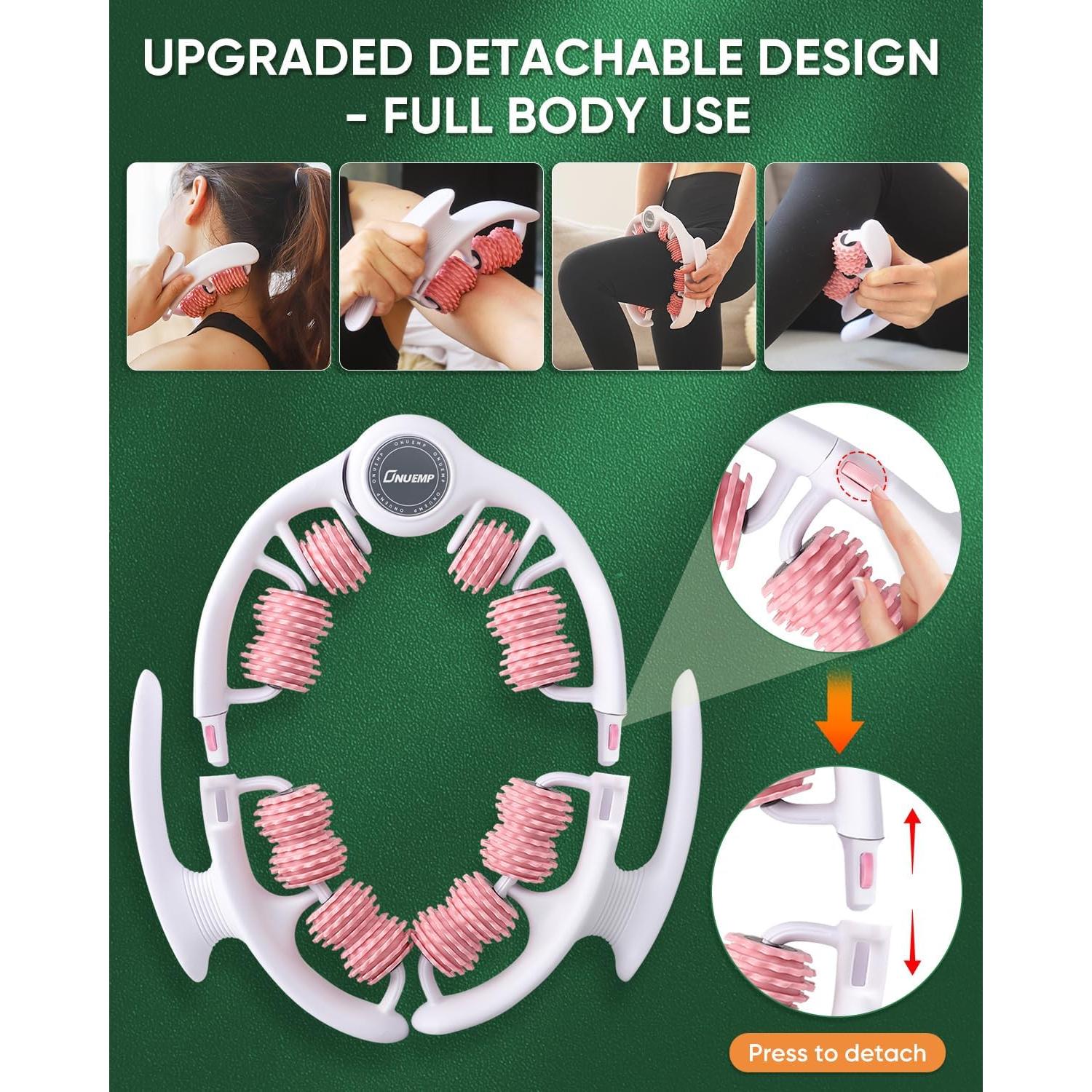 Rodillo Masajeador ONUEMP para Celulitis y Drenaje Linfático