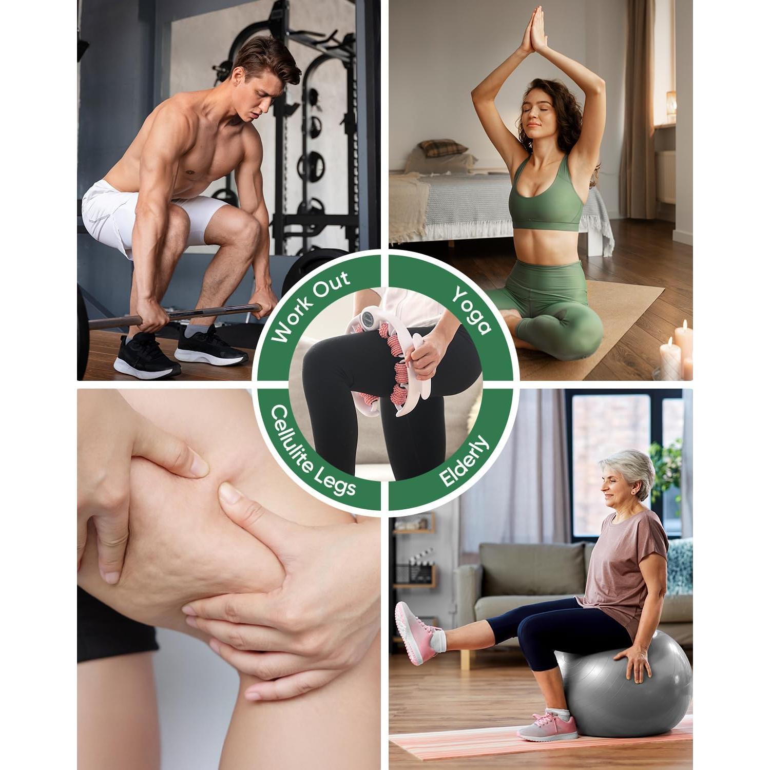 Rodillo Masajeador ONUEMP para Celulitis y Drenaje Linfático