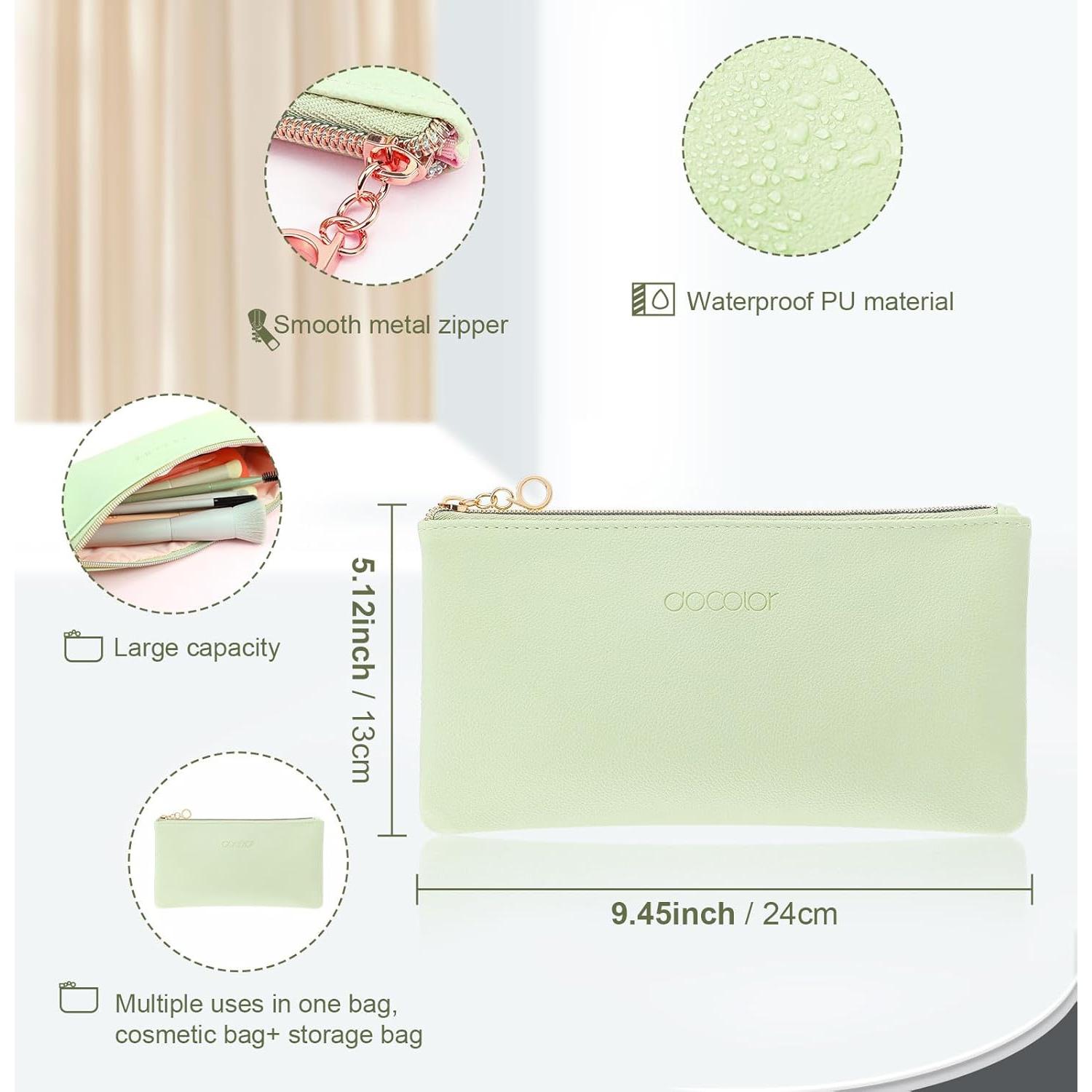 Set de Brochas de Maquillaje Docolor 17 Pcs con Bolsa