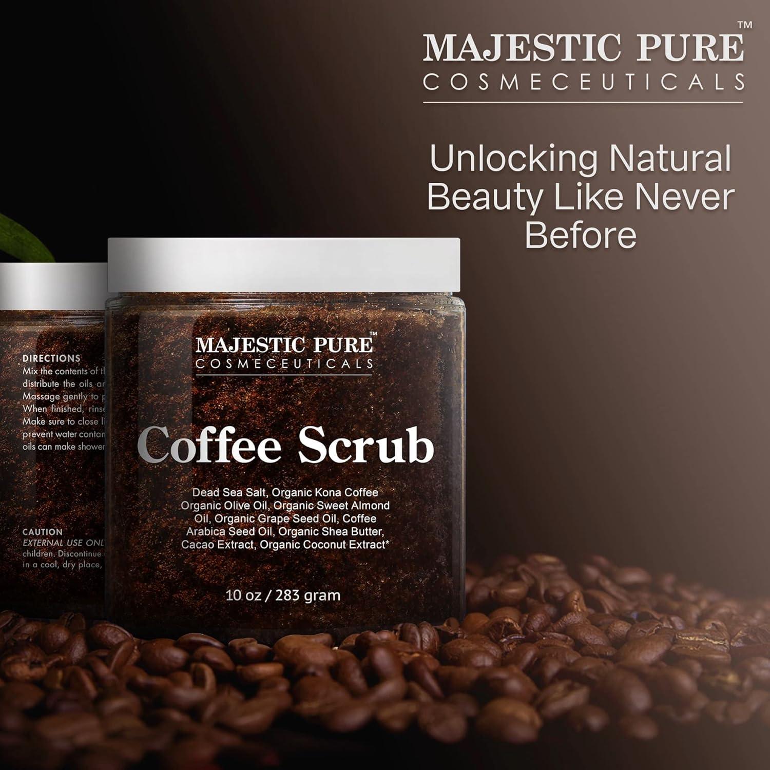 Exfoliante Corporal Café Arábica Majestic Pure 283 g
