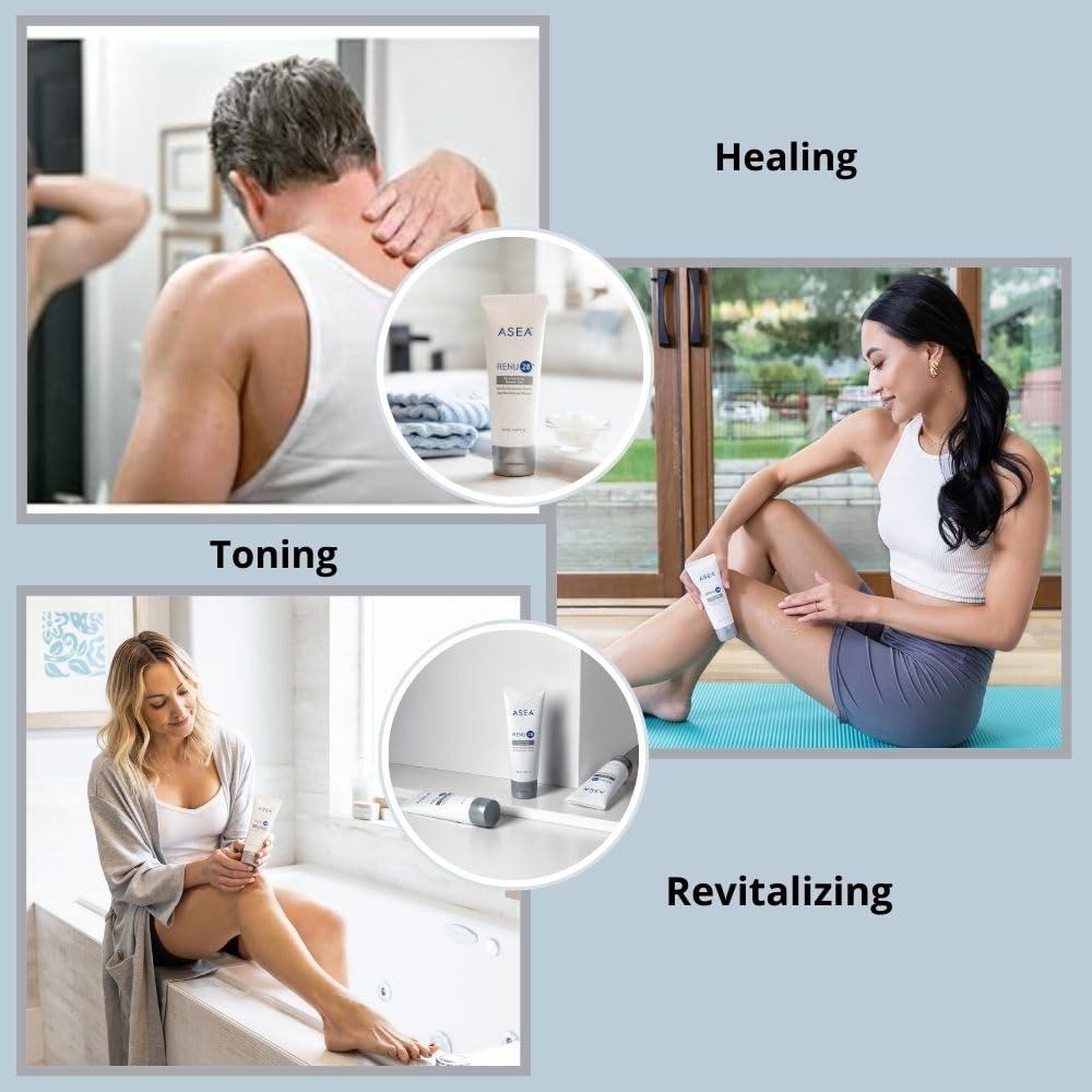 Gel Revitalizante RENU28 85 ml - Antienvejecimiento y Celulitis